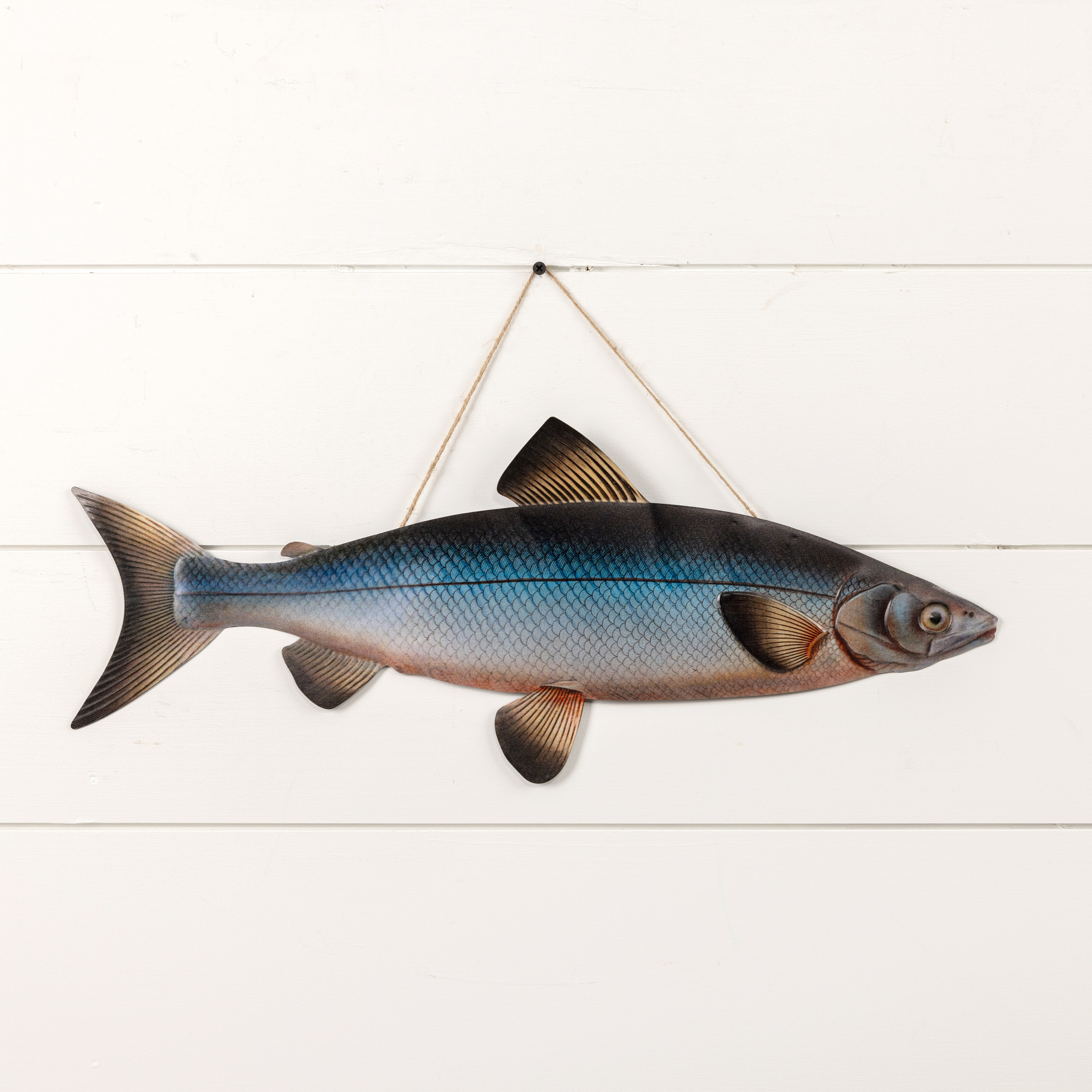 Blue Salmon Fish, 22", photo 2 of 2