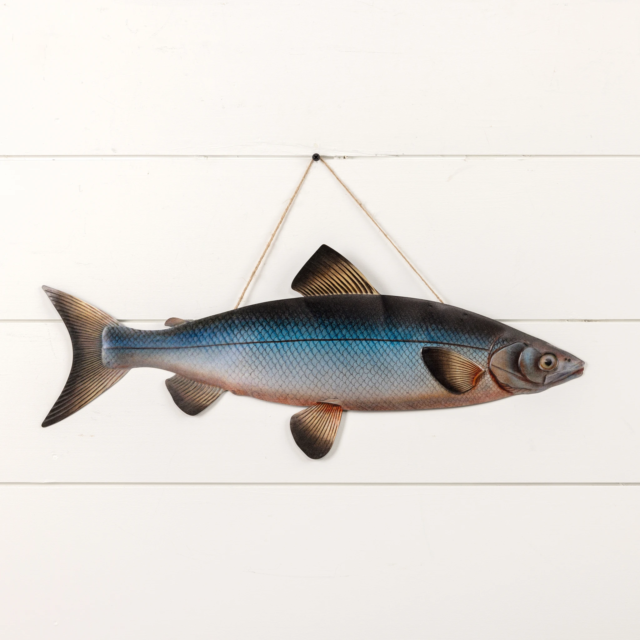 Blue Salmon Fish, 22", photo 2 of 2