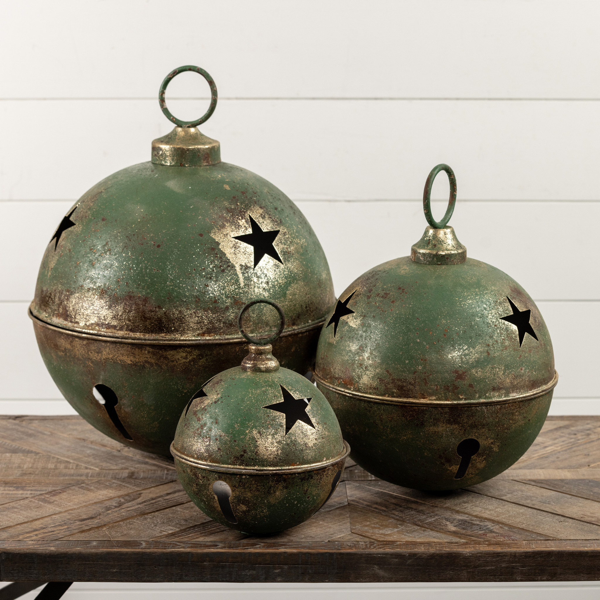 Green Star Sleigh Bell, 12", photo 3 of 5