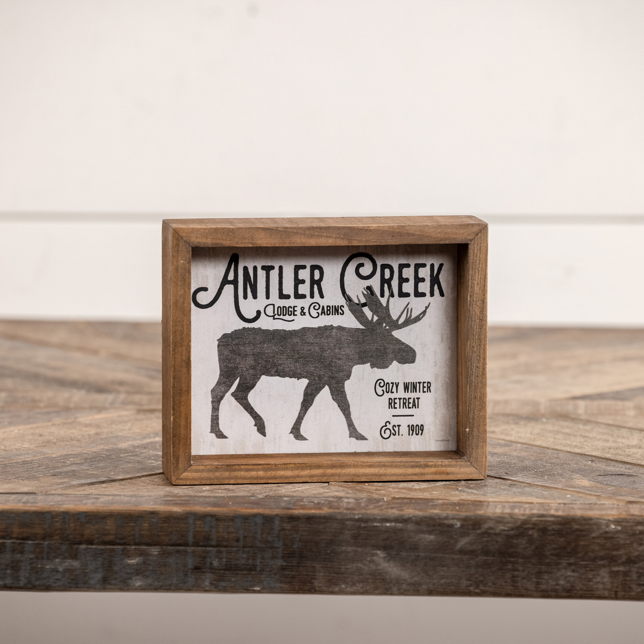 Antler Creek Tabletop Sign