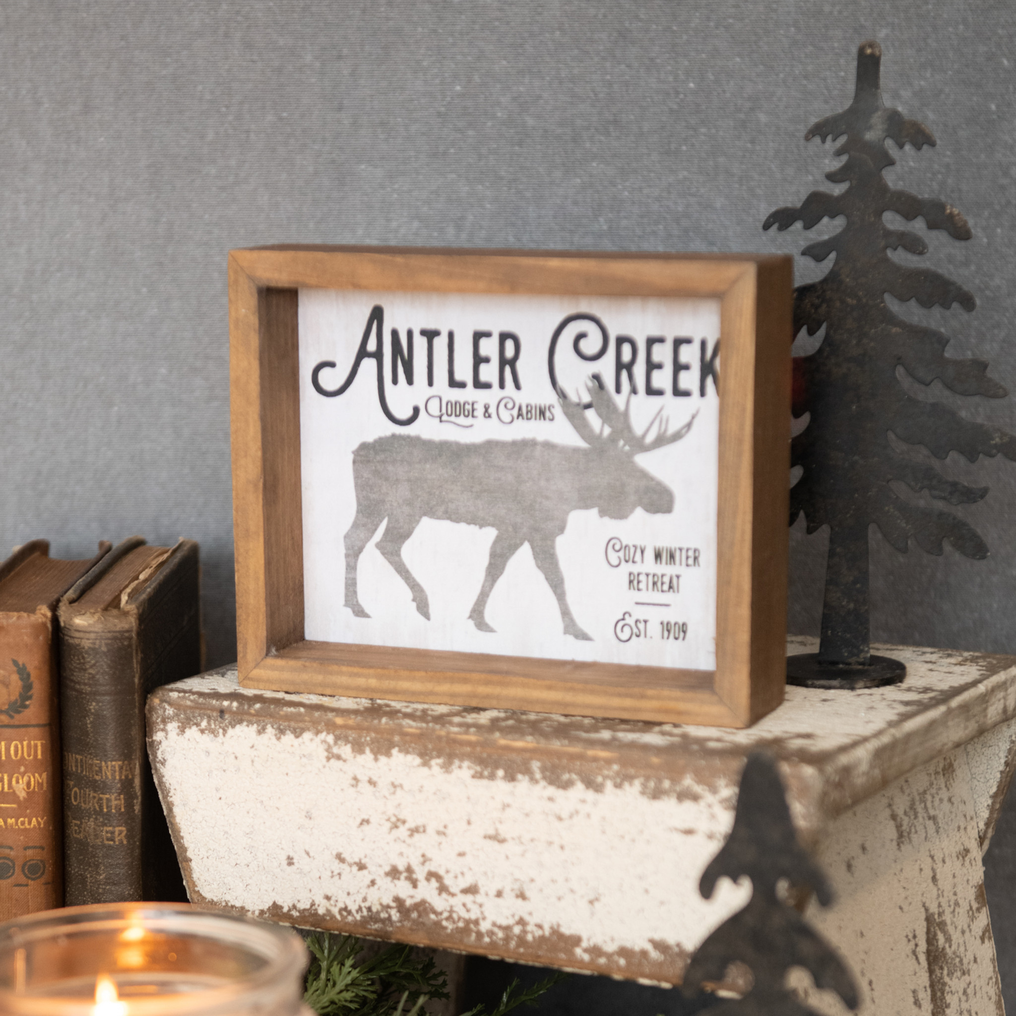 Antler Creek Tabletop Sign