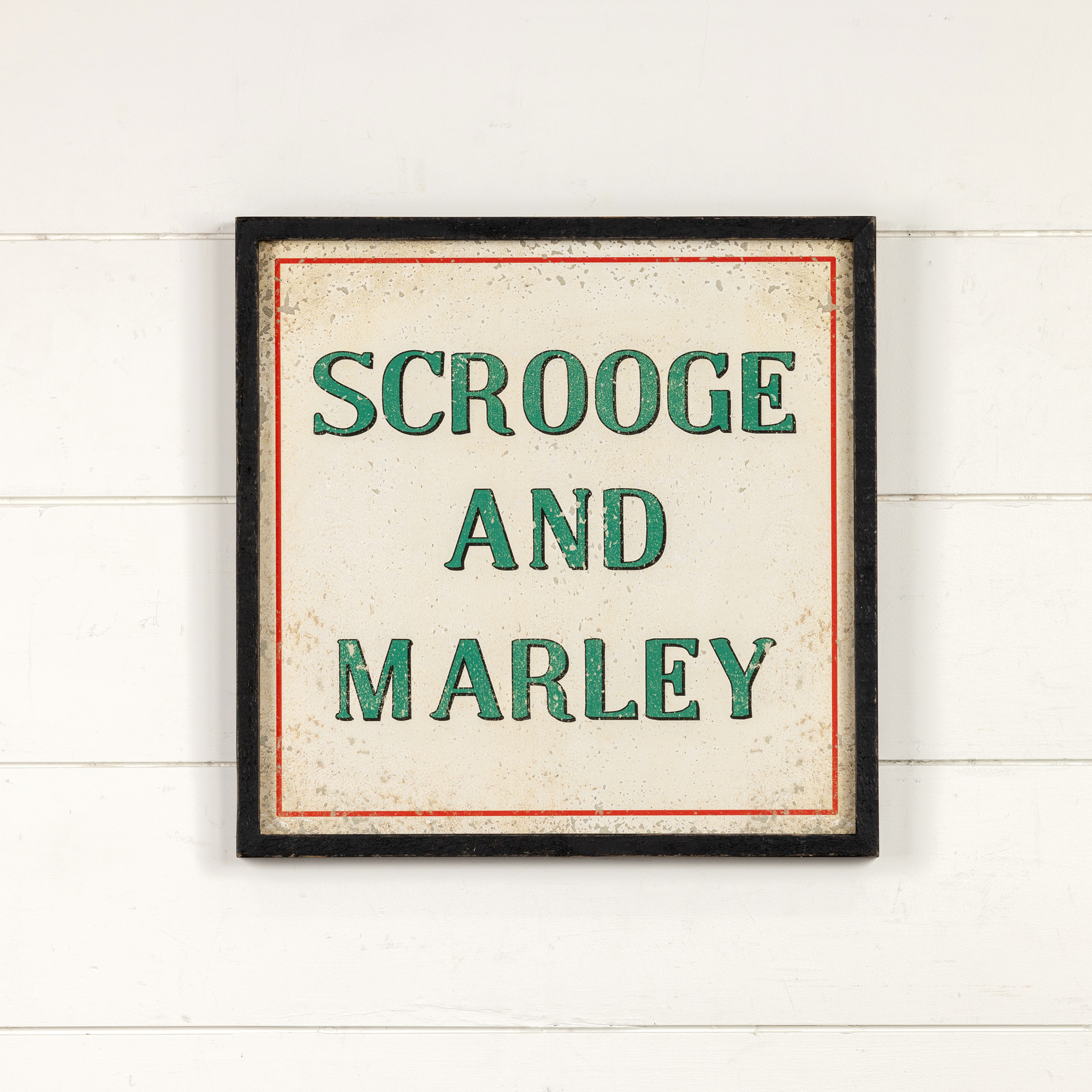 Scrooge & Marley Sign, 16", photo 2 of 2