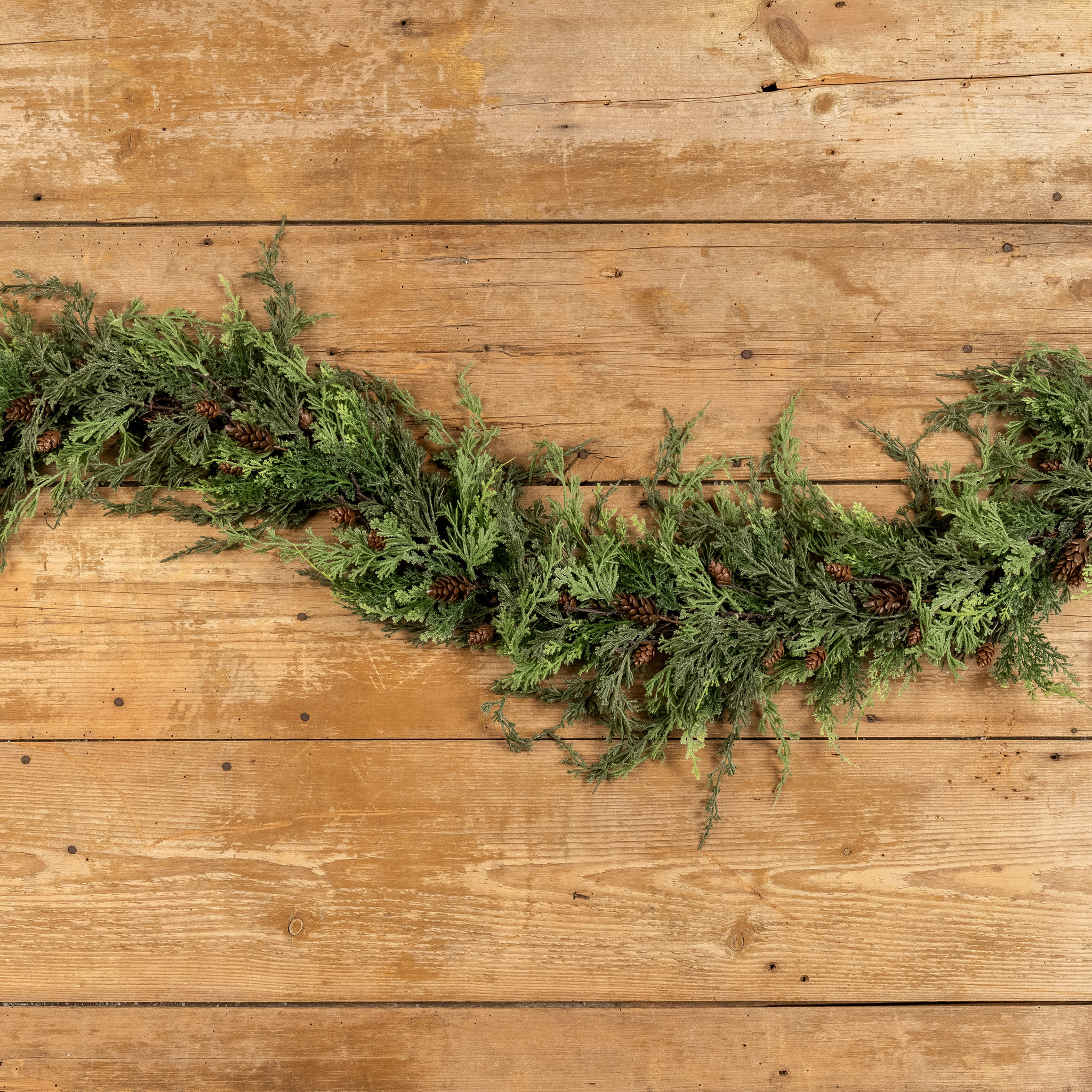 Mixed Cedar Garland, 5 ft, photo 3 of 3