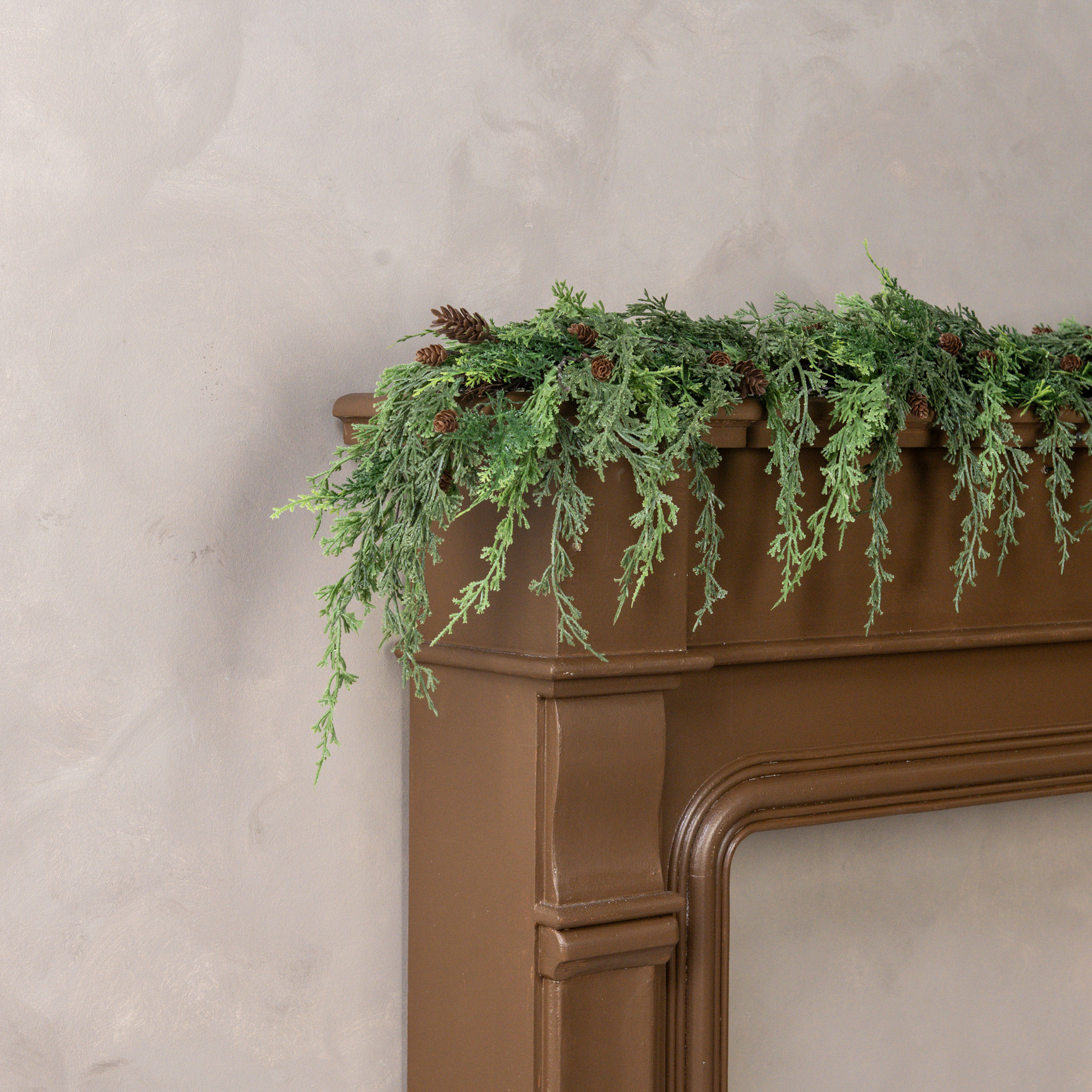 Mixed Cedar Garland, 5 ft