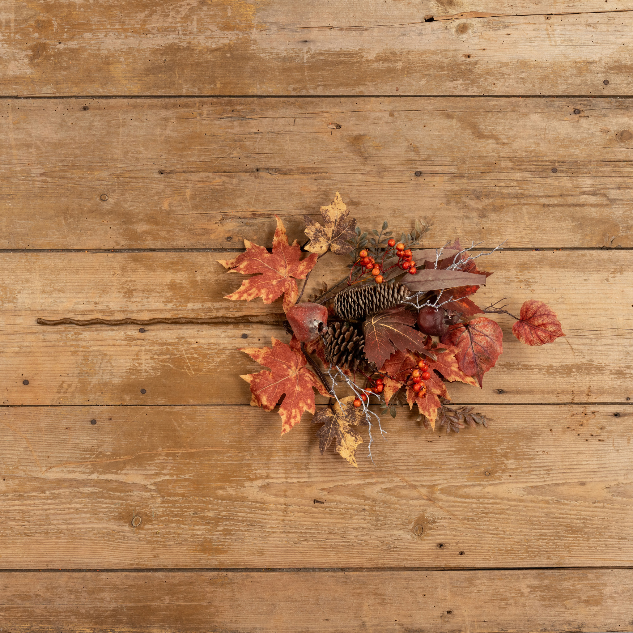Maple Leaf & Eucalyptus Spray, 29", photo 3 of 4