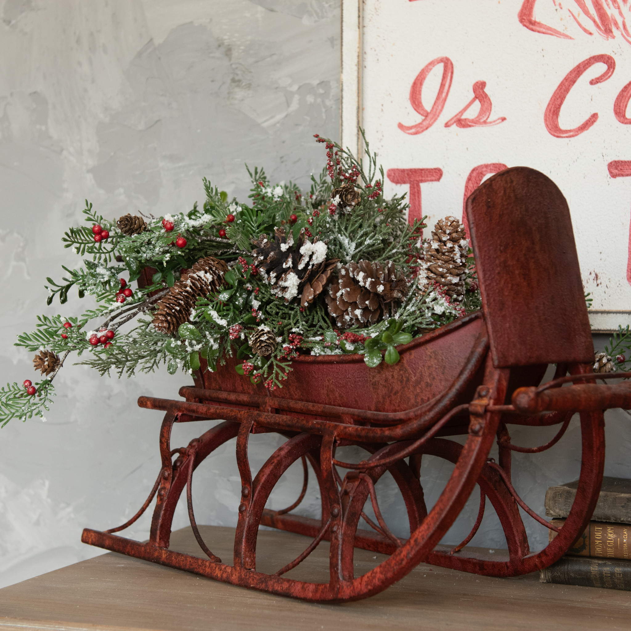 Red Sleigh, 20" — photo 1 of 2