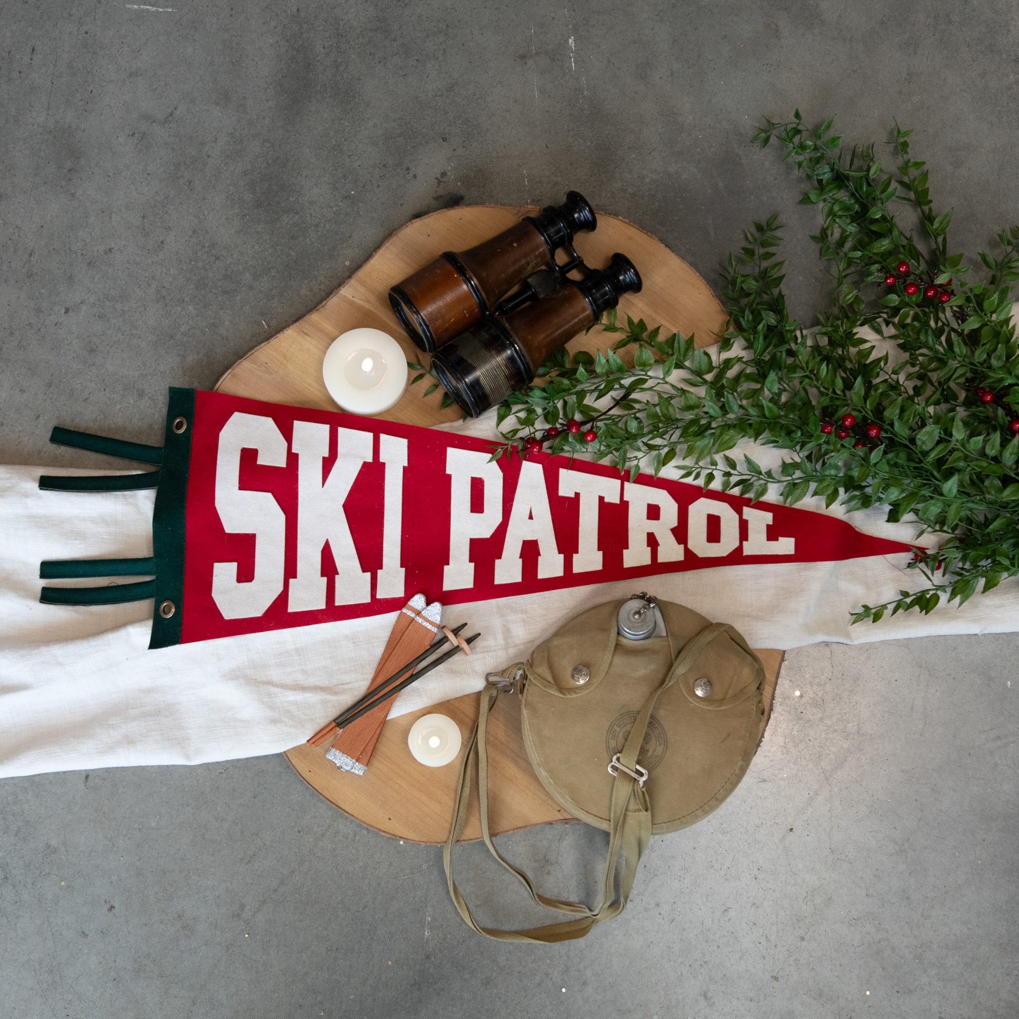 Ski Patrol Pennant, 27", photo 2 of 4