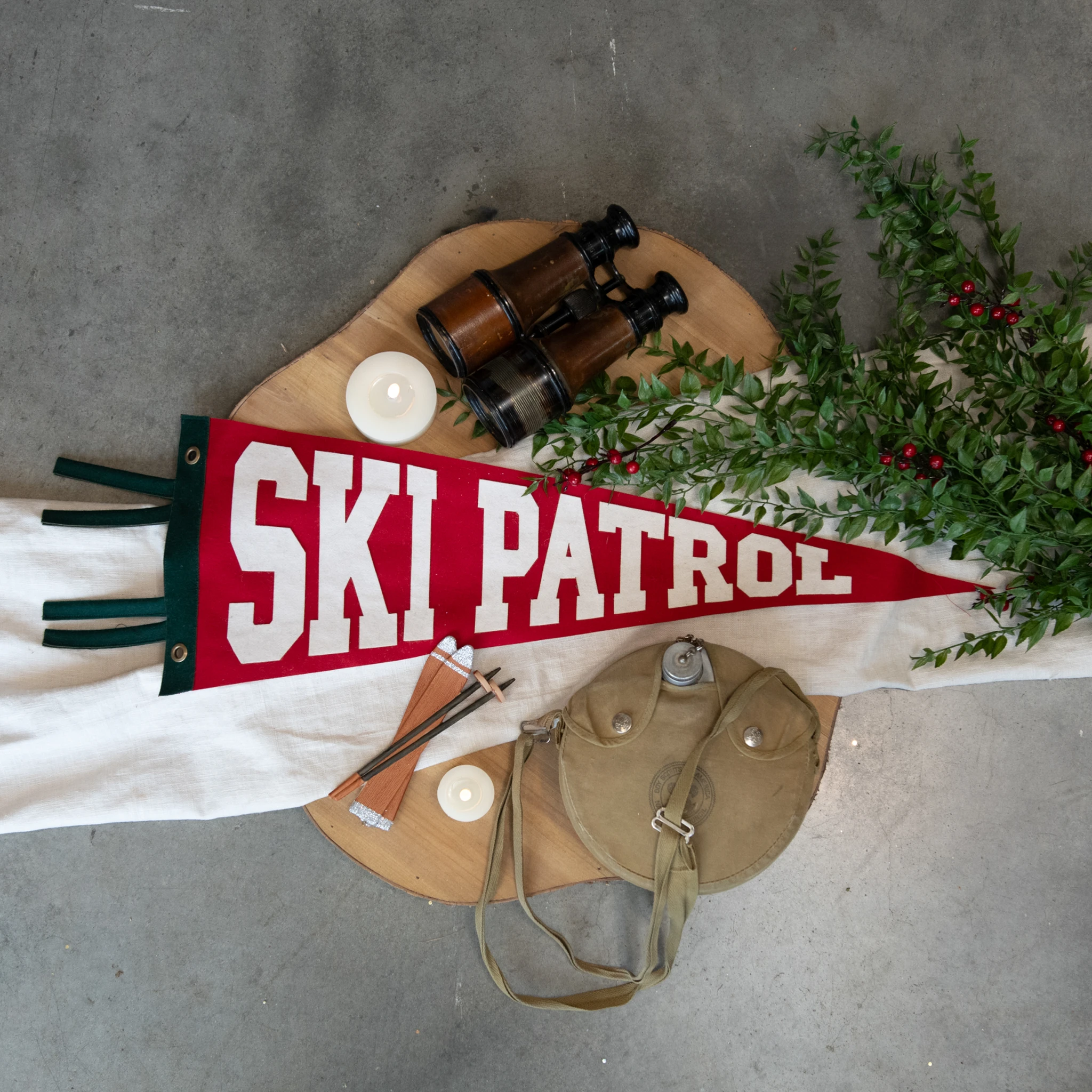 Ski Patrol Pennant, 27", photo 2 of 4