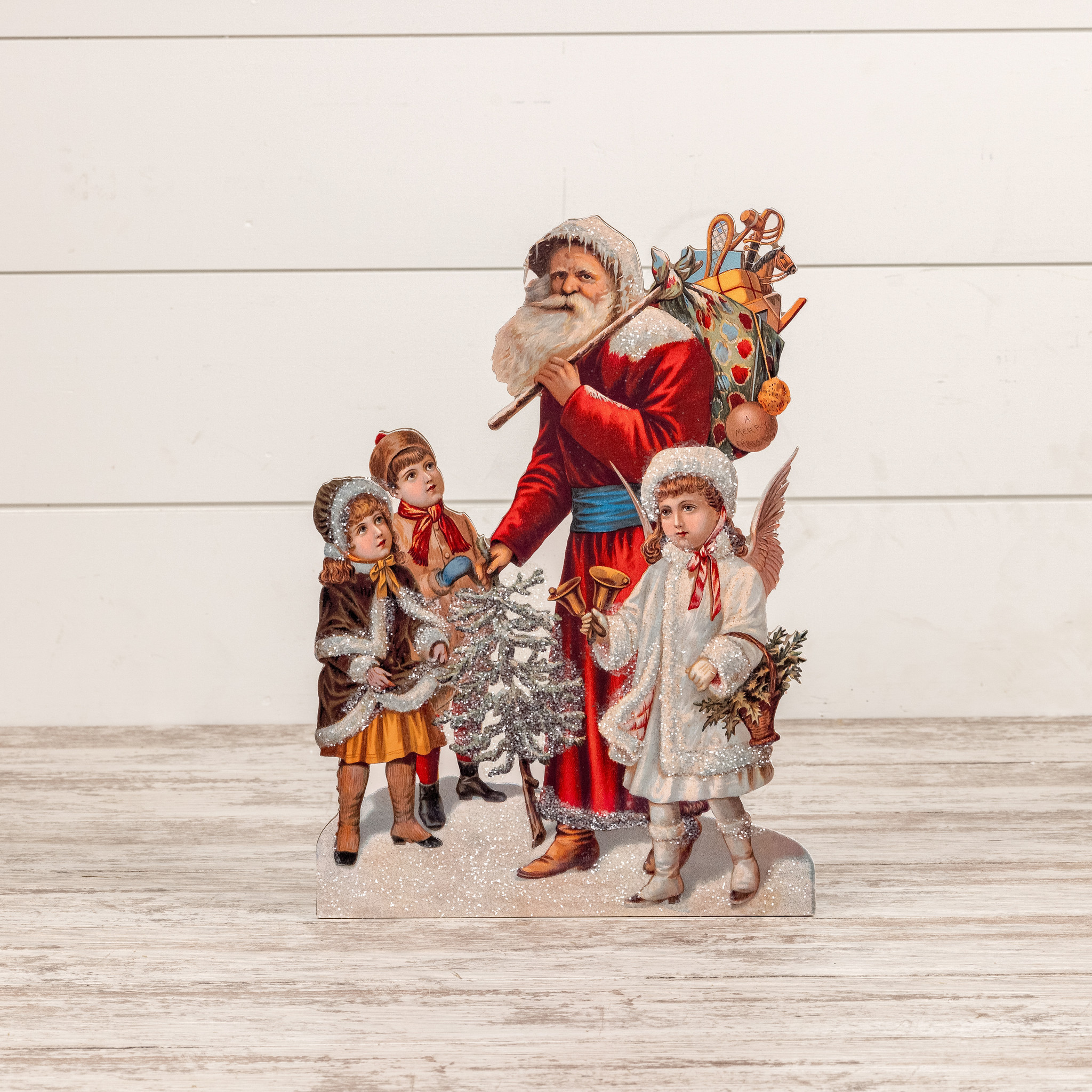 Santa with Children Dummy Board, 18", photo 2 of 3