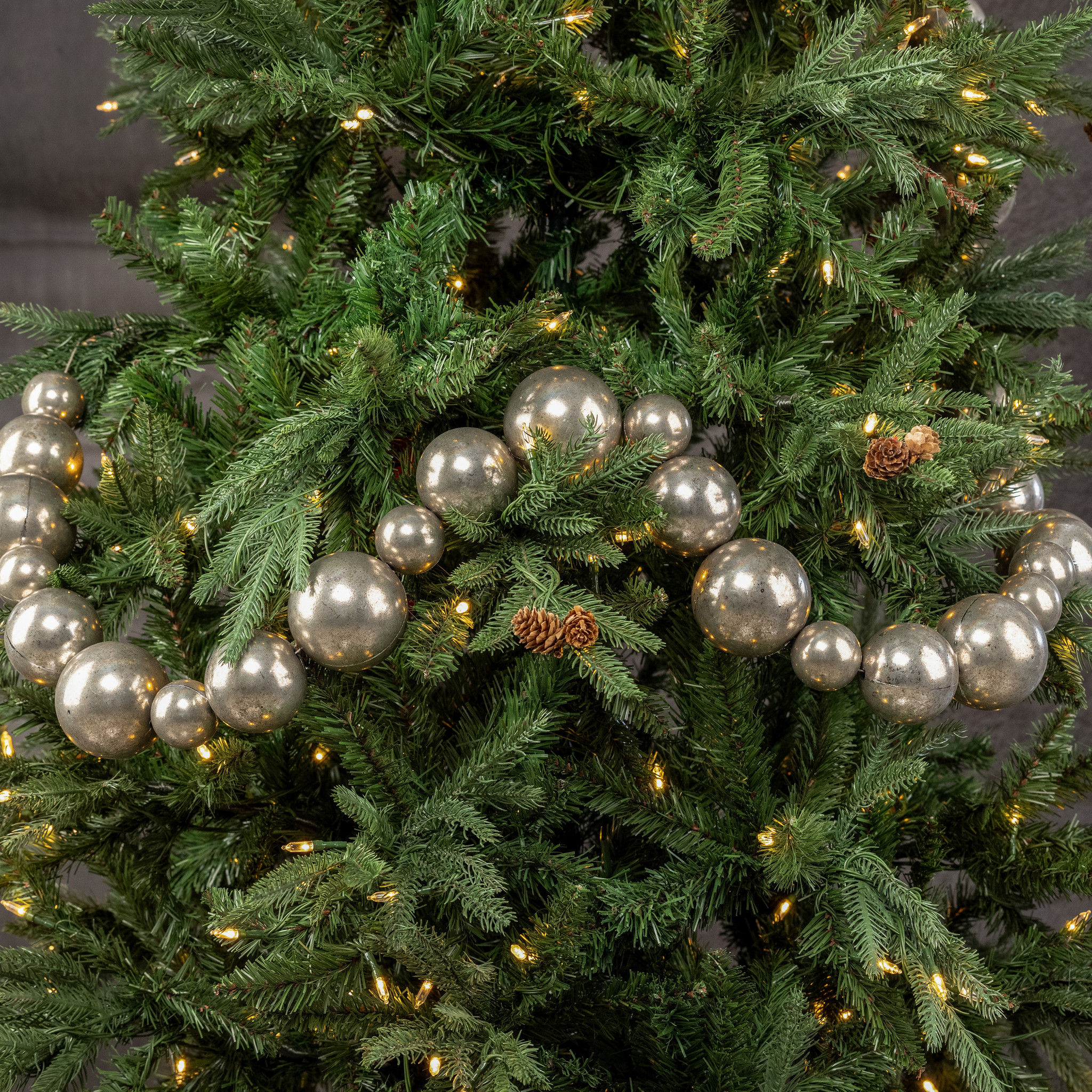 Silver Garland, 6 ft
