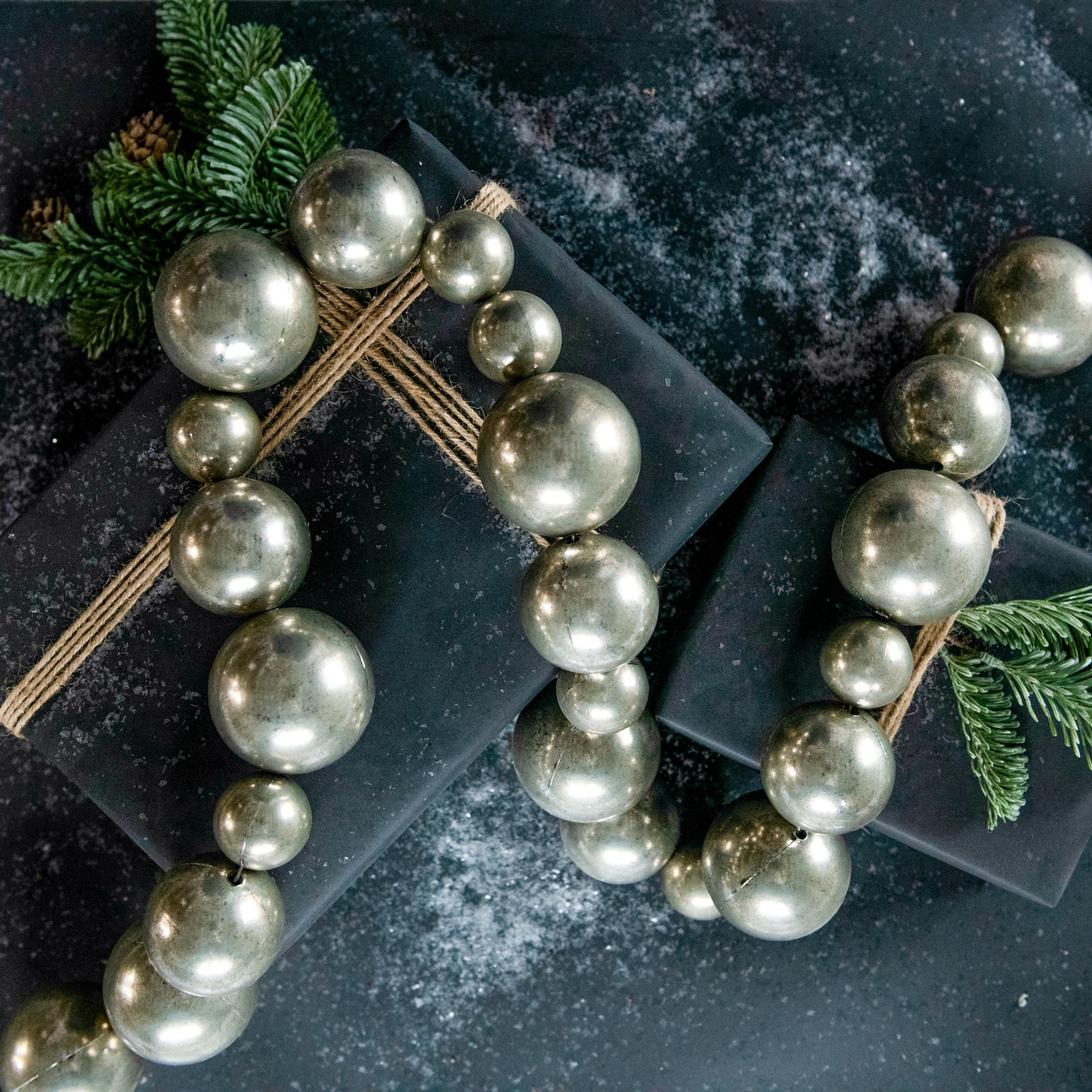 Silver Garland, 6 ft