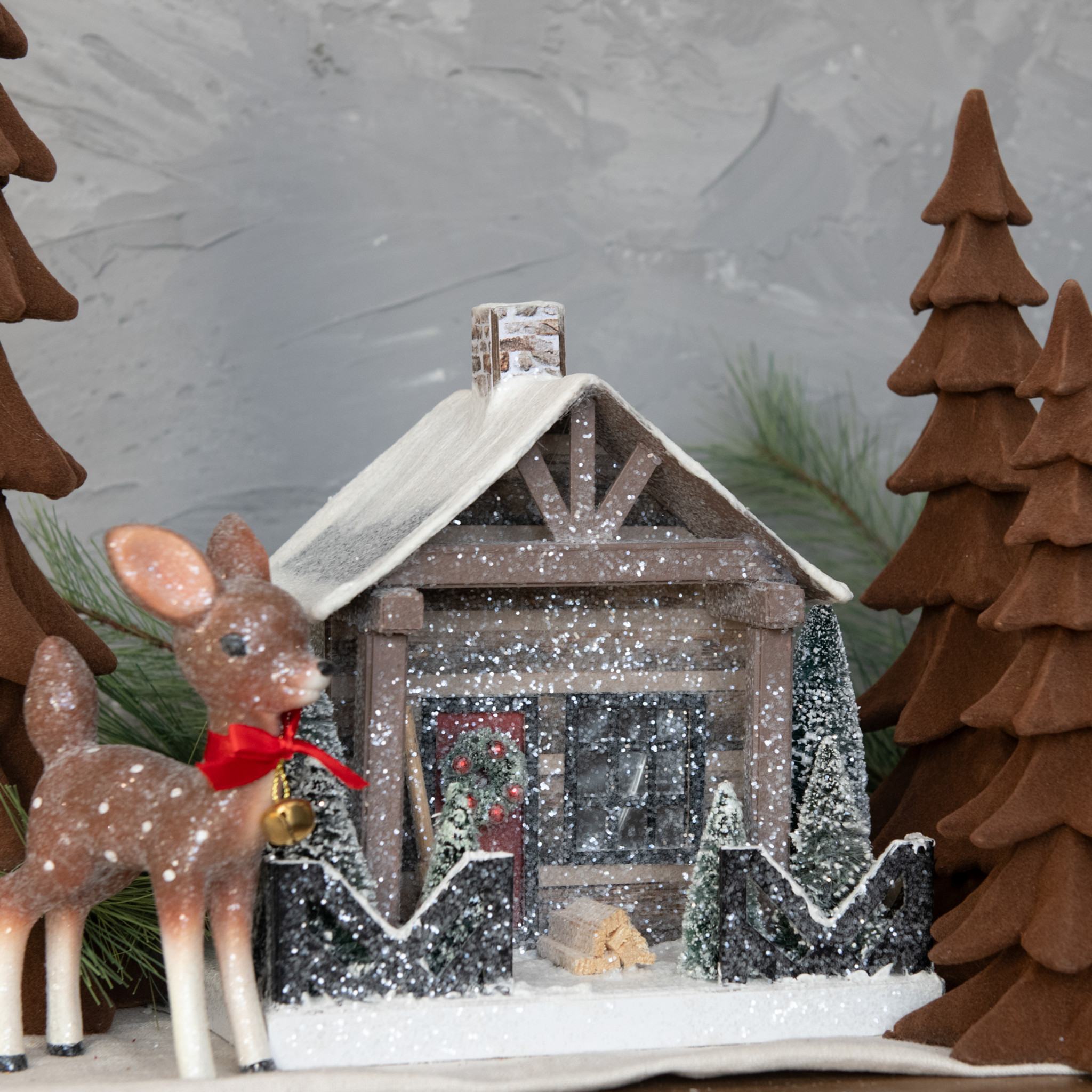 Timber Frame Cabin, 9"