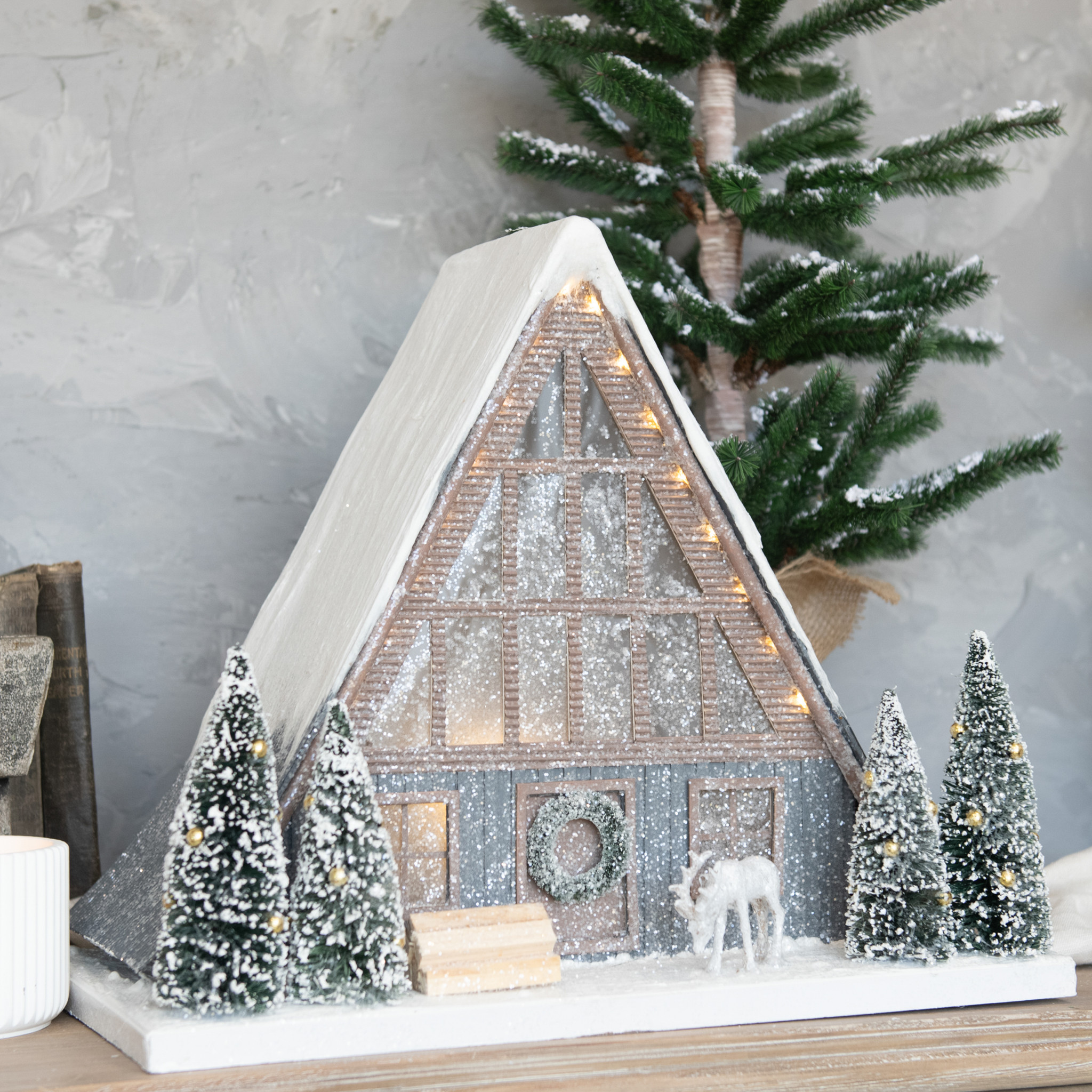 A Frame Cabin, 13.75"