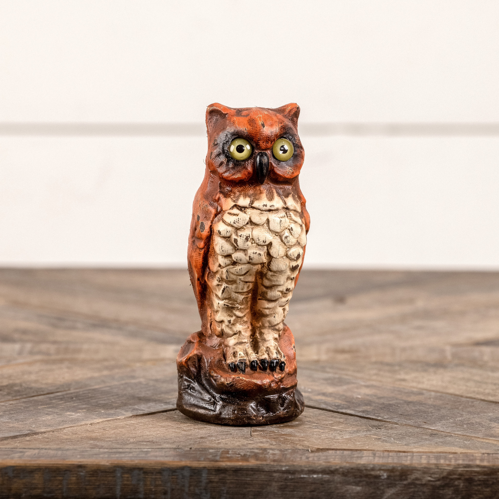 Vintage Orange Owl, 6", photo 5 of 5