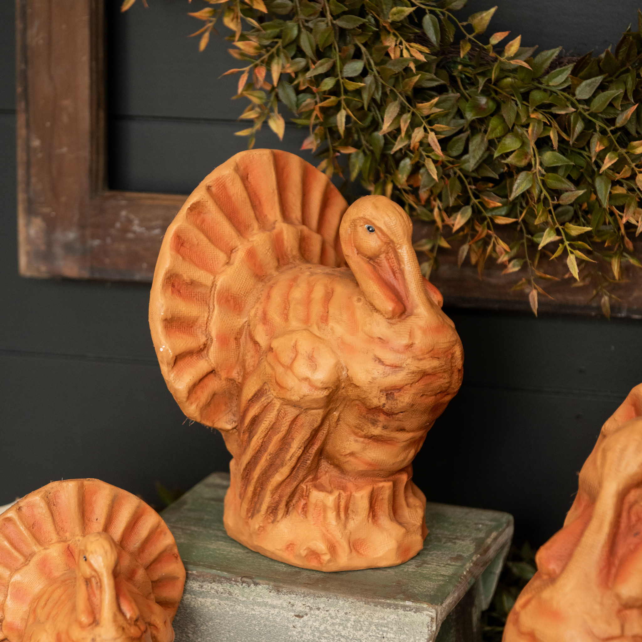 Faded Orange Turkey, 9"
