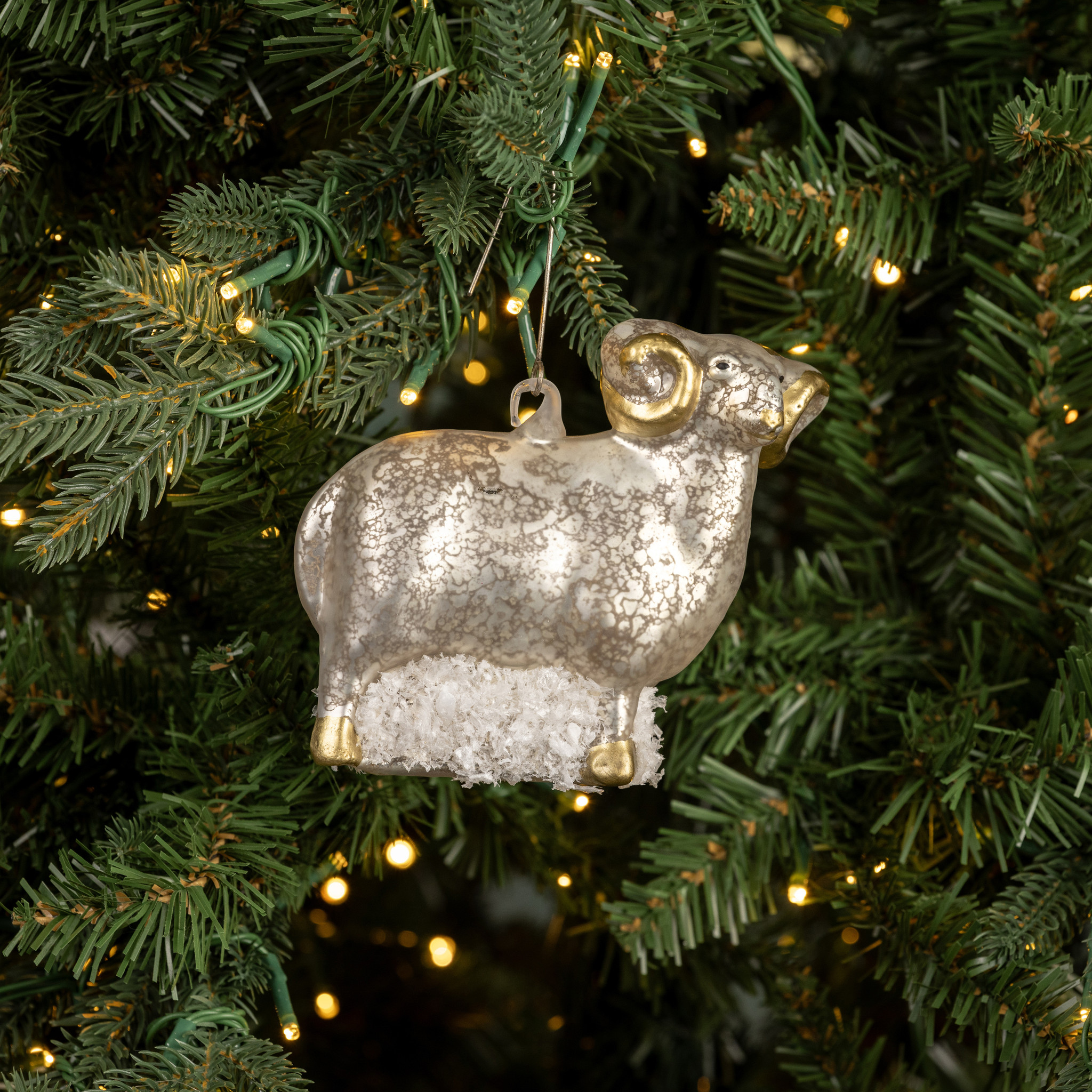 Horned Sheep Ornament