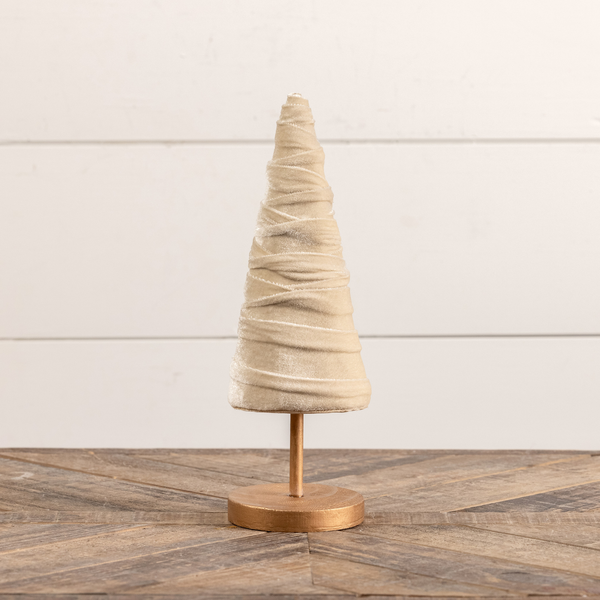 Oatmeal Velvet Tree, 12", photo 3 of 3