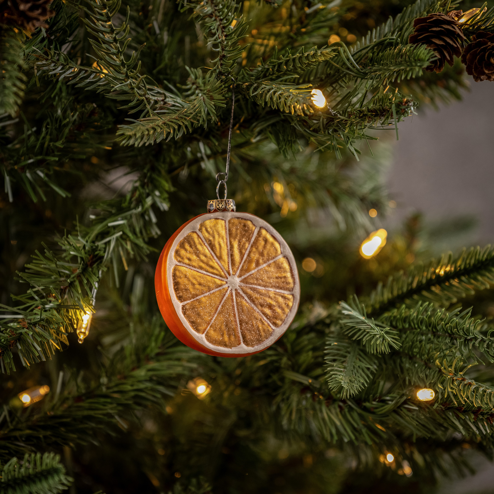 Orange Slice Ornament, 3.5", photo 3 of 3