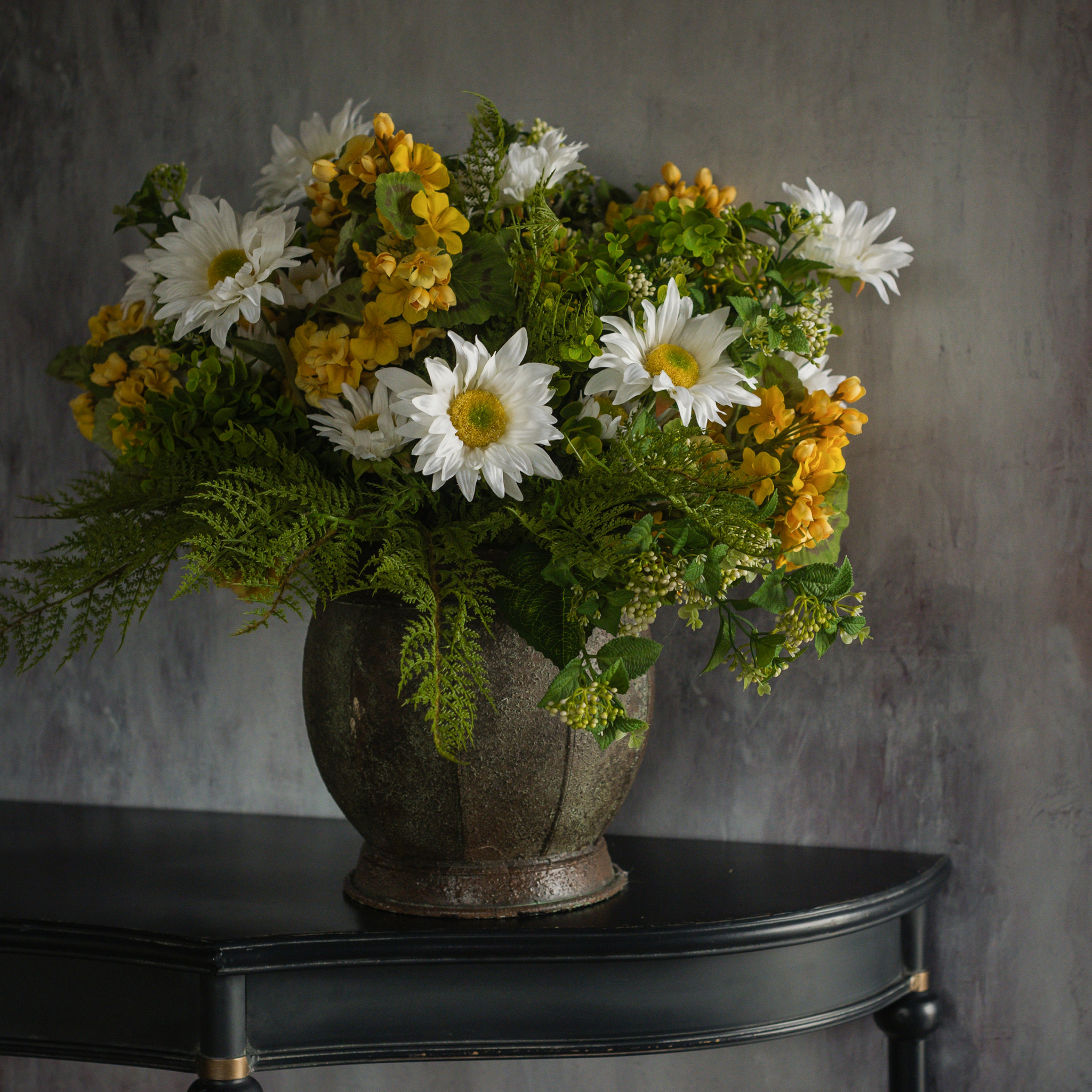 Yellow Geranium Spray, 30", photo 5 of 5