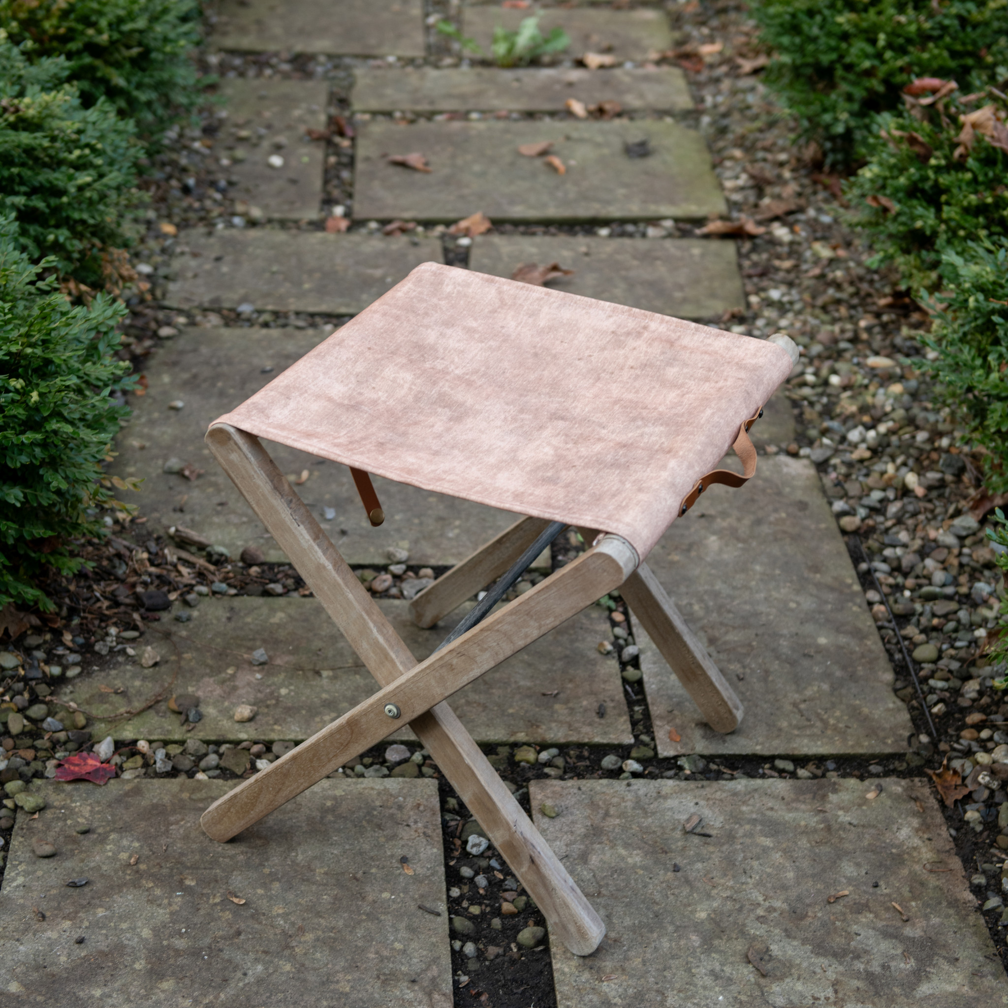 Rust Canvas Camping Chair, photo 3 of 3