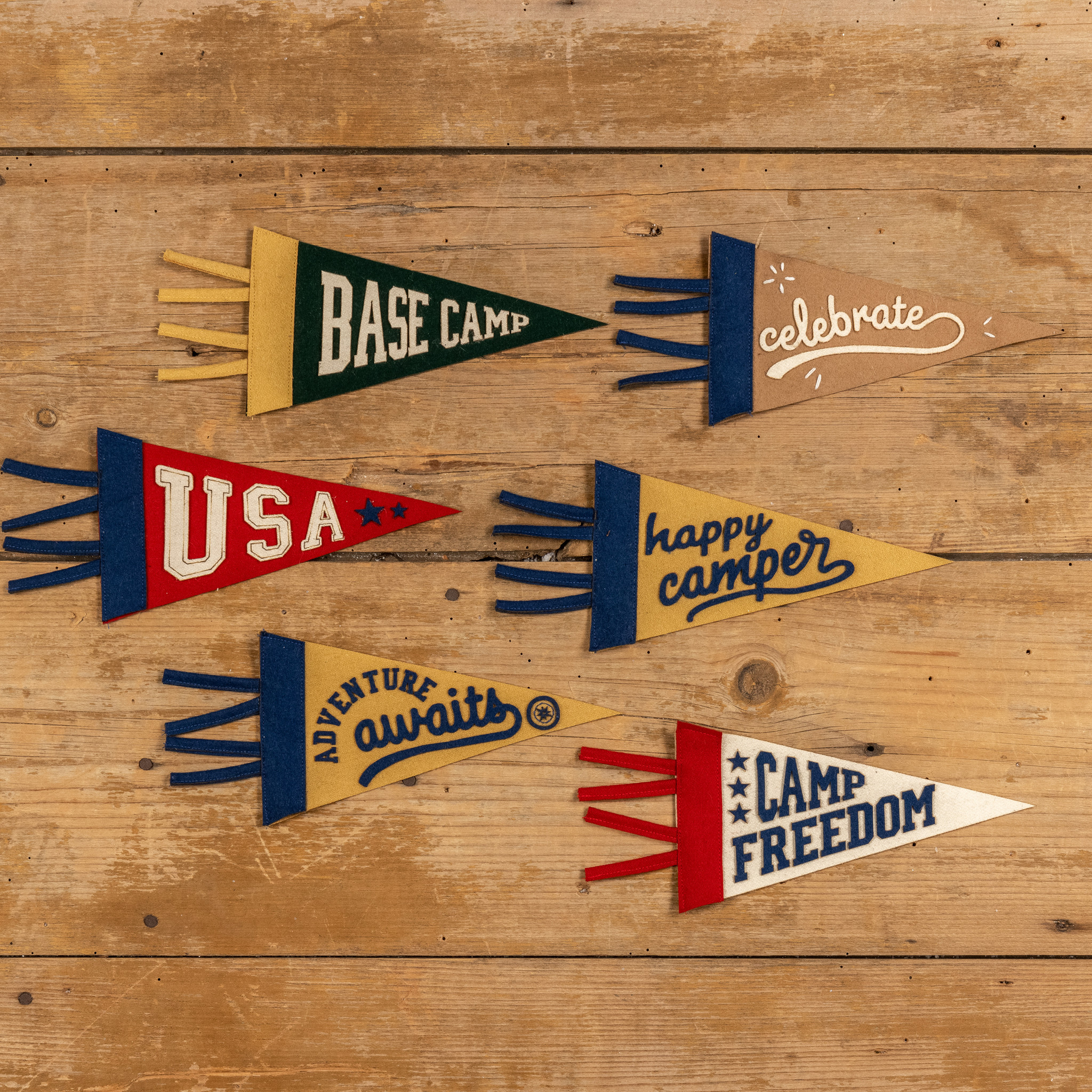 Camp Freedom Pennant, 8", photo 3 of 3