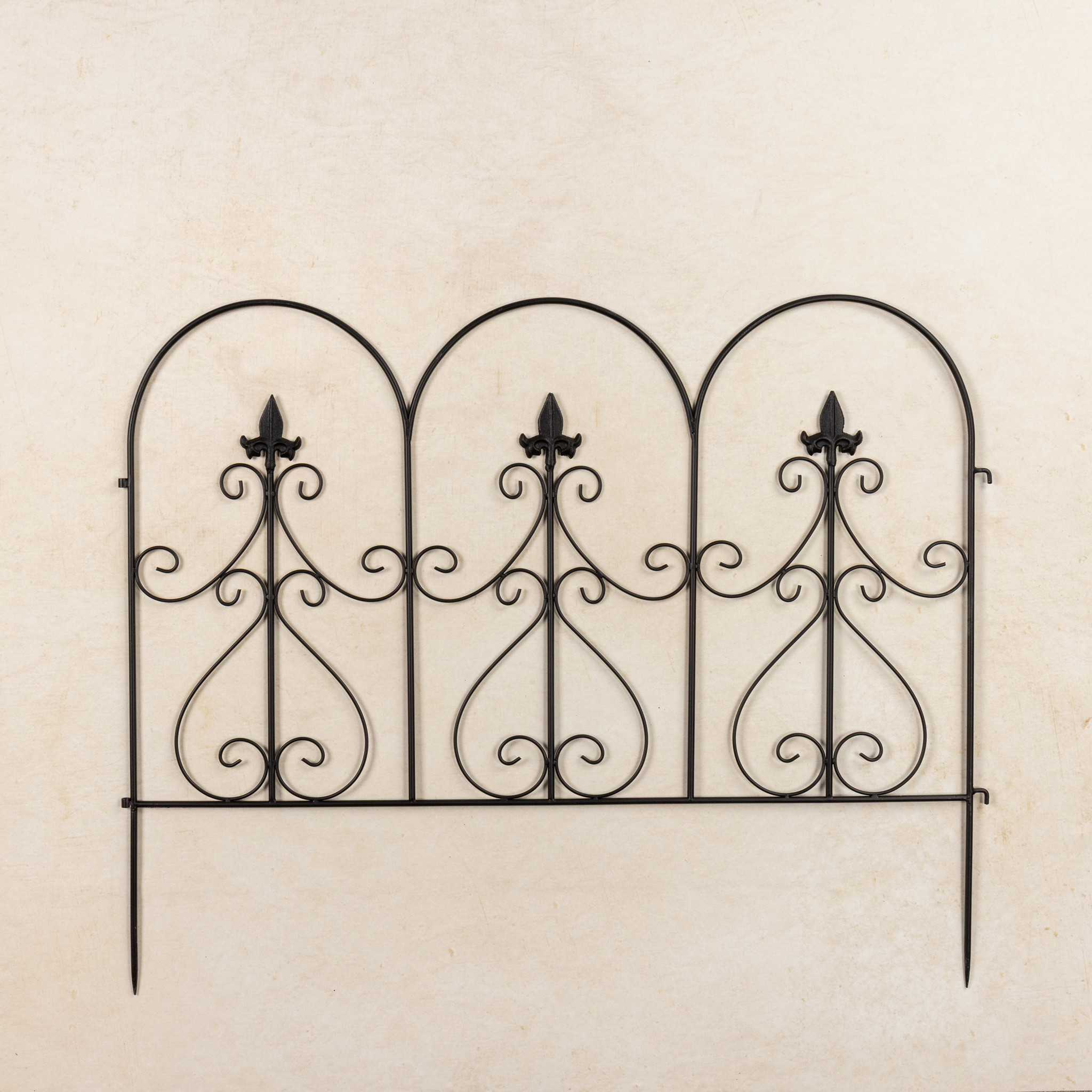 Black Garden Fence, 36", photo 3 of 3