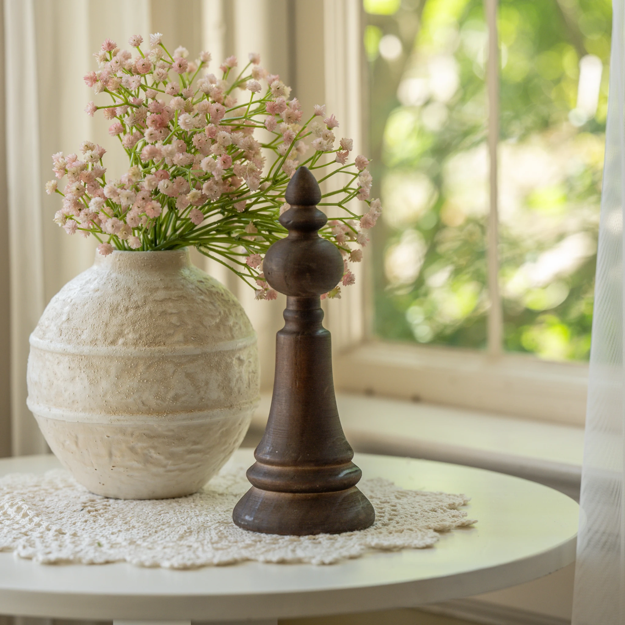 Wooden Finial, 9.25", photo 2 of 6