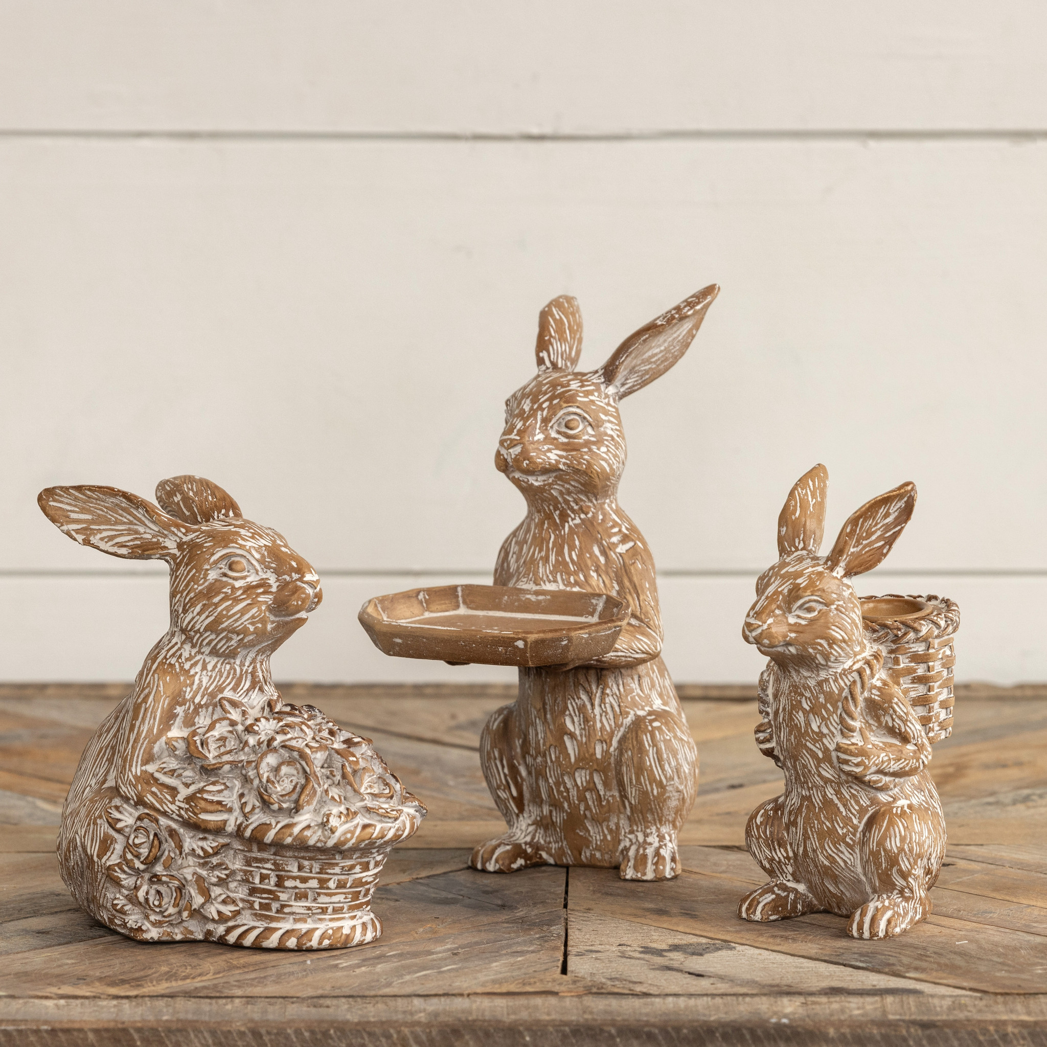 Bunny with Tray, 7.75", photo 3 of 4