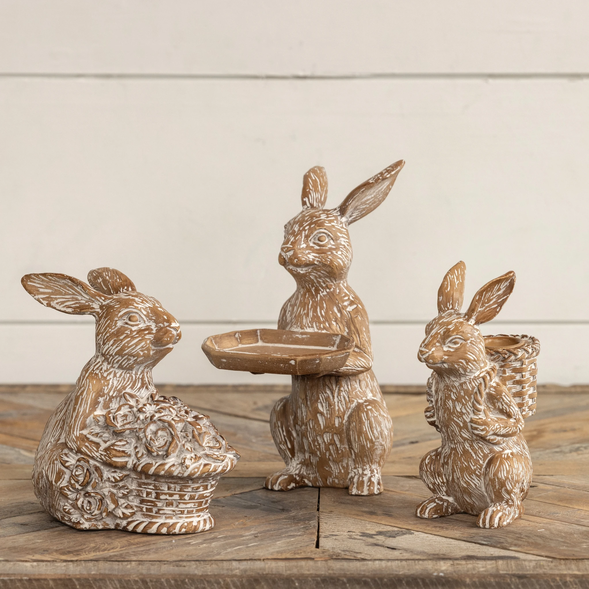 Bunny with Tray, 7.75", photo 3 of 4