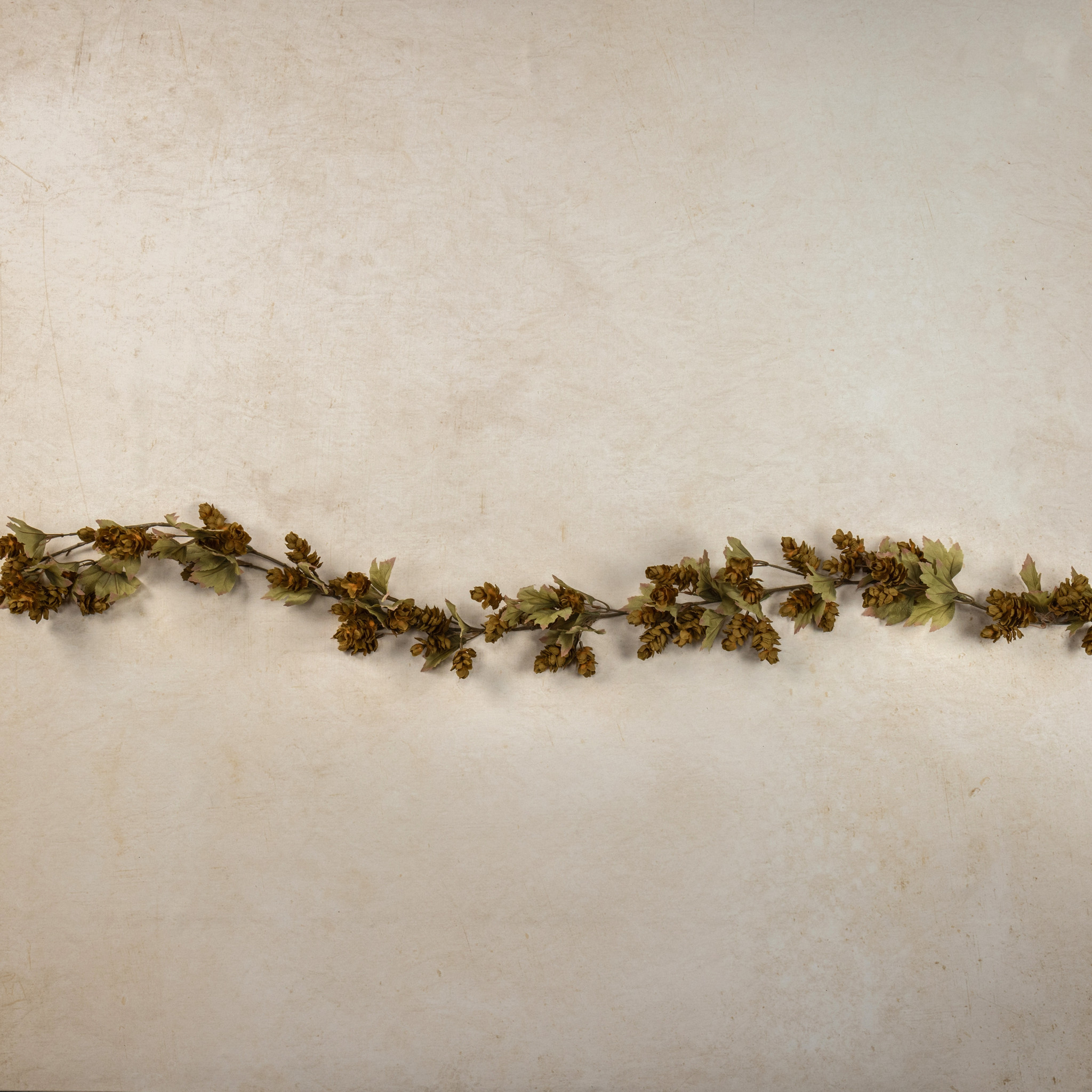 Green Hops Garland with Fall Leaves, 6 ft, photo 2 of 3