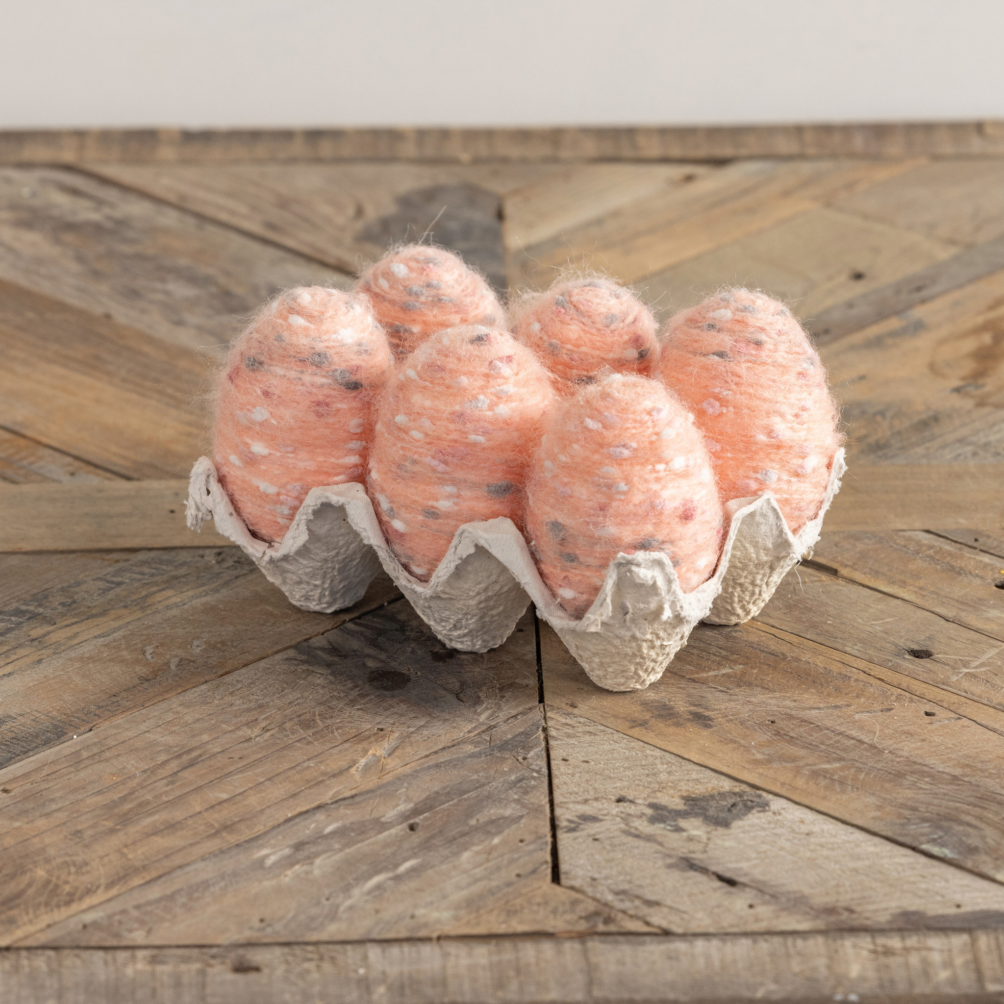 Speckled Pink Eggs, Set of 6, photo 3 of 4