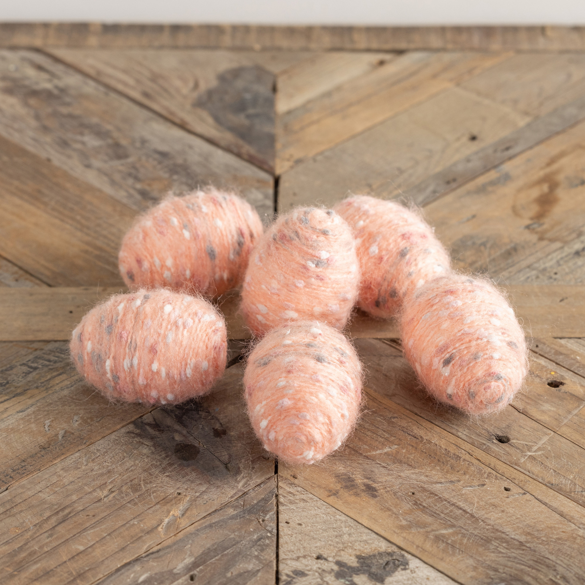 Speckled Pink Eggs, Set of 6, photo 4 of 4