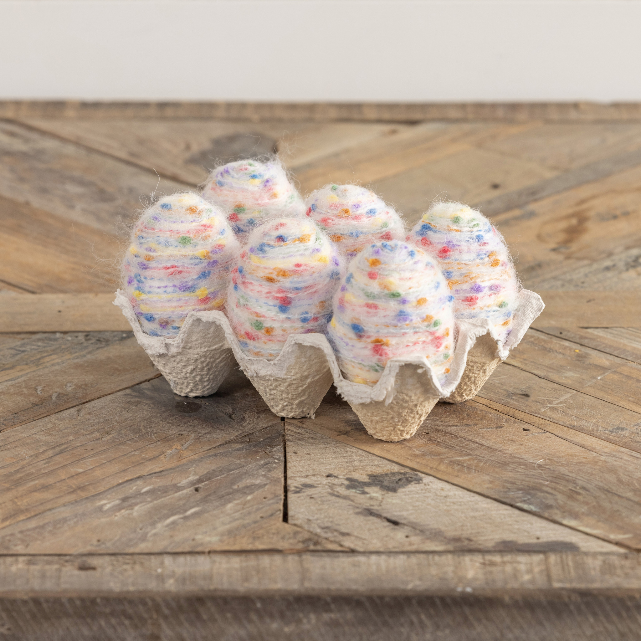 Speckled Cream Eggs, Set of 6, photo 3 of 4