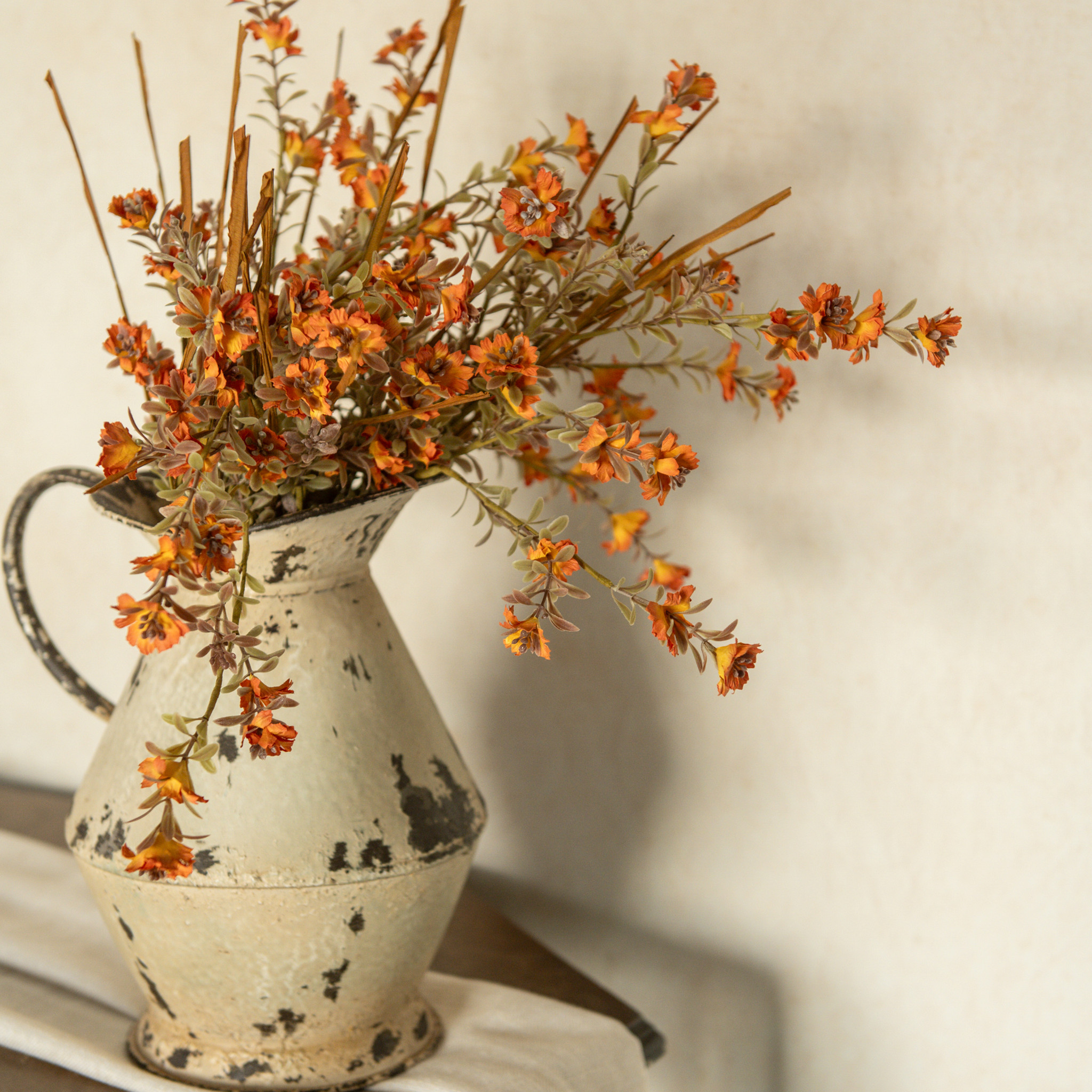 Orange Wild Flower & Grass Bush, 20", photo 2 of 5