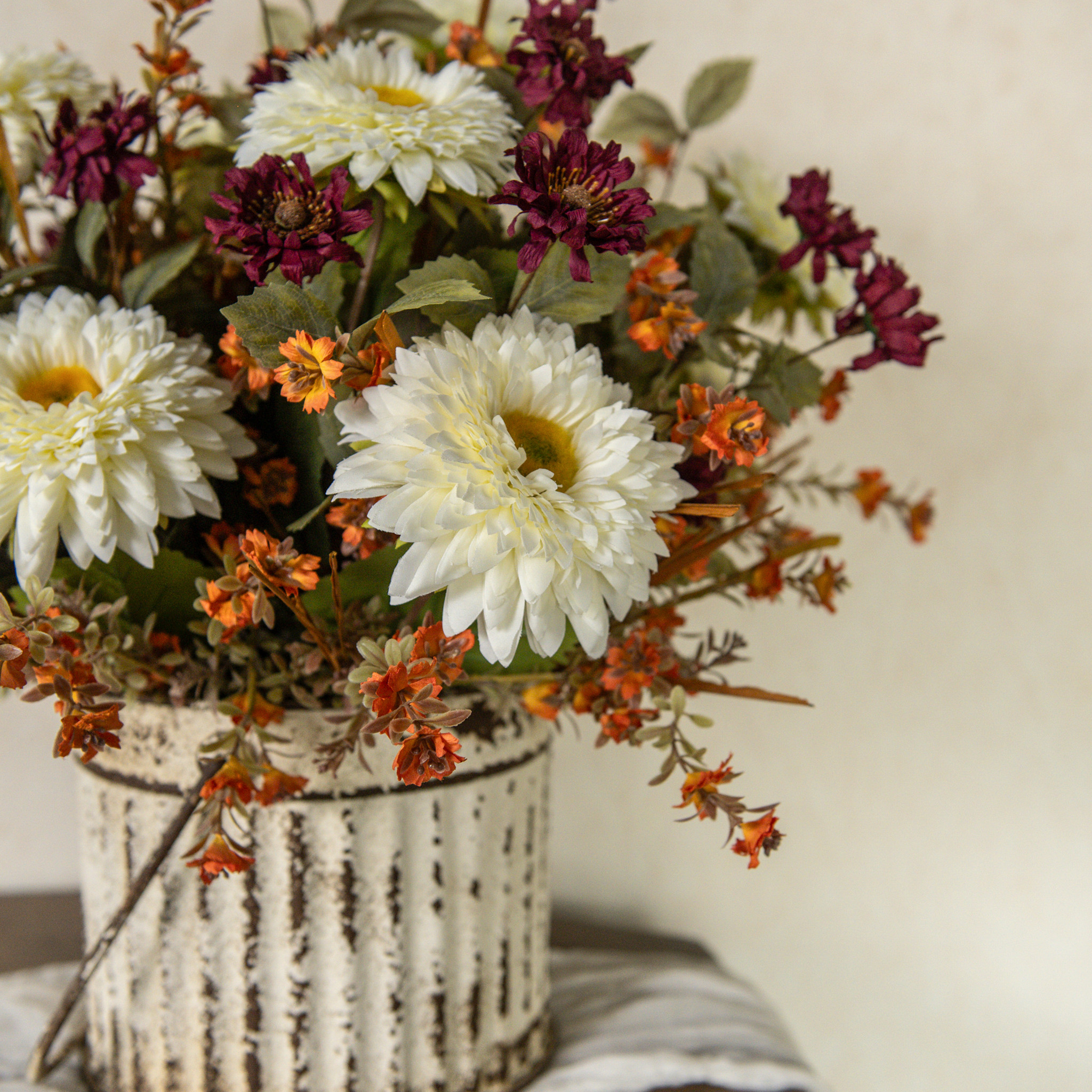 Burgundy Daisy Spray, 34", photo 4 of 4