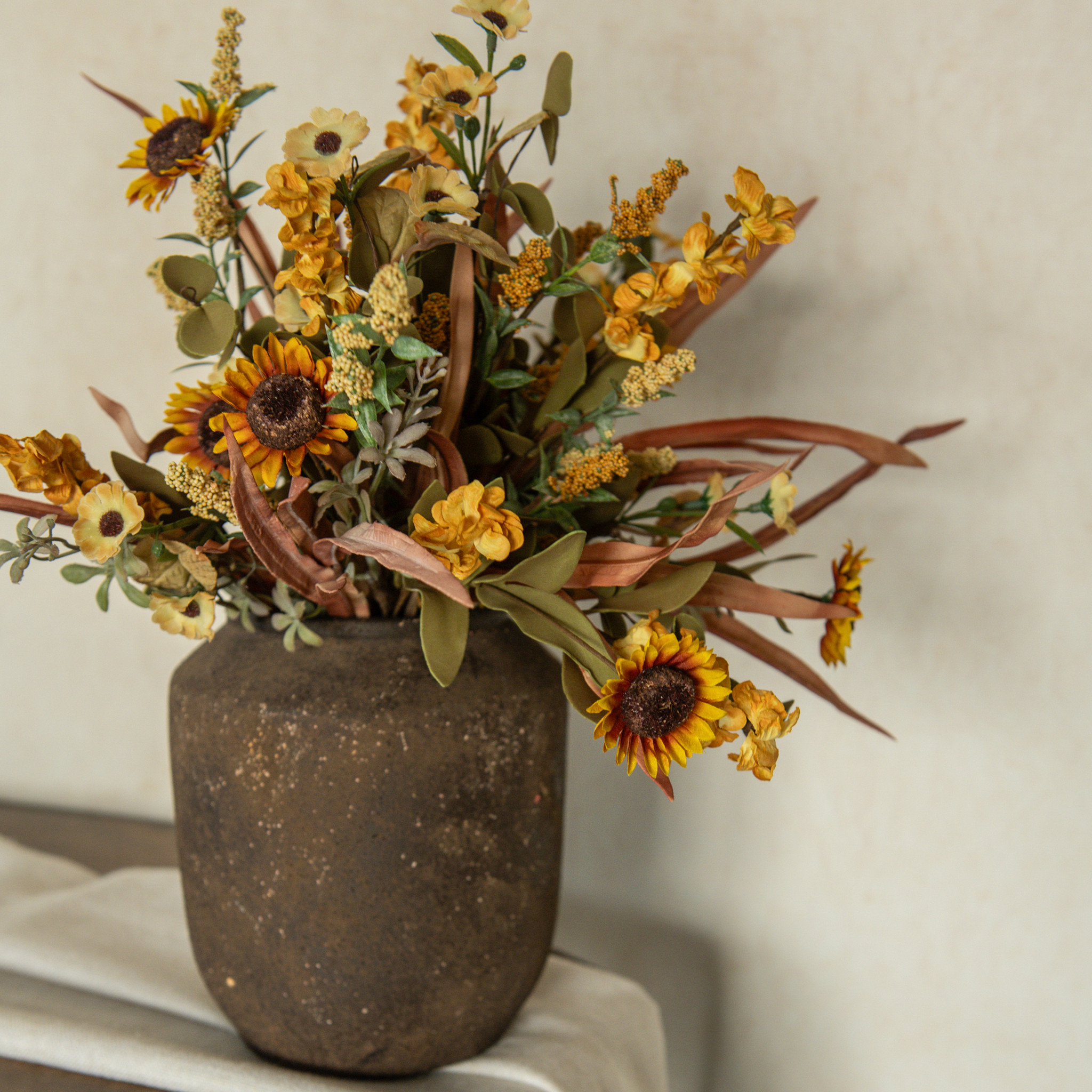Mini Sunflower & Wild Flower Bush, 18", photo 2 of 4