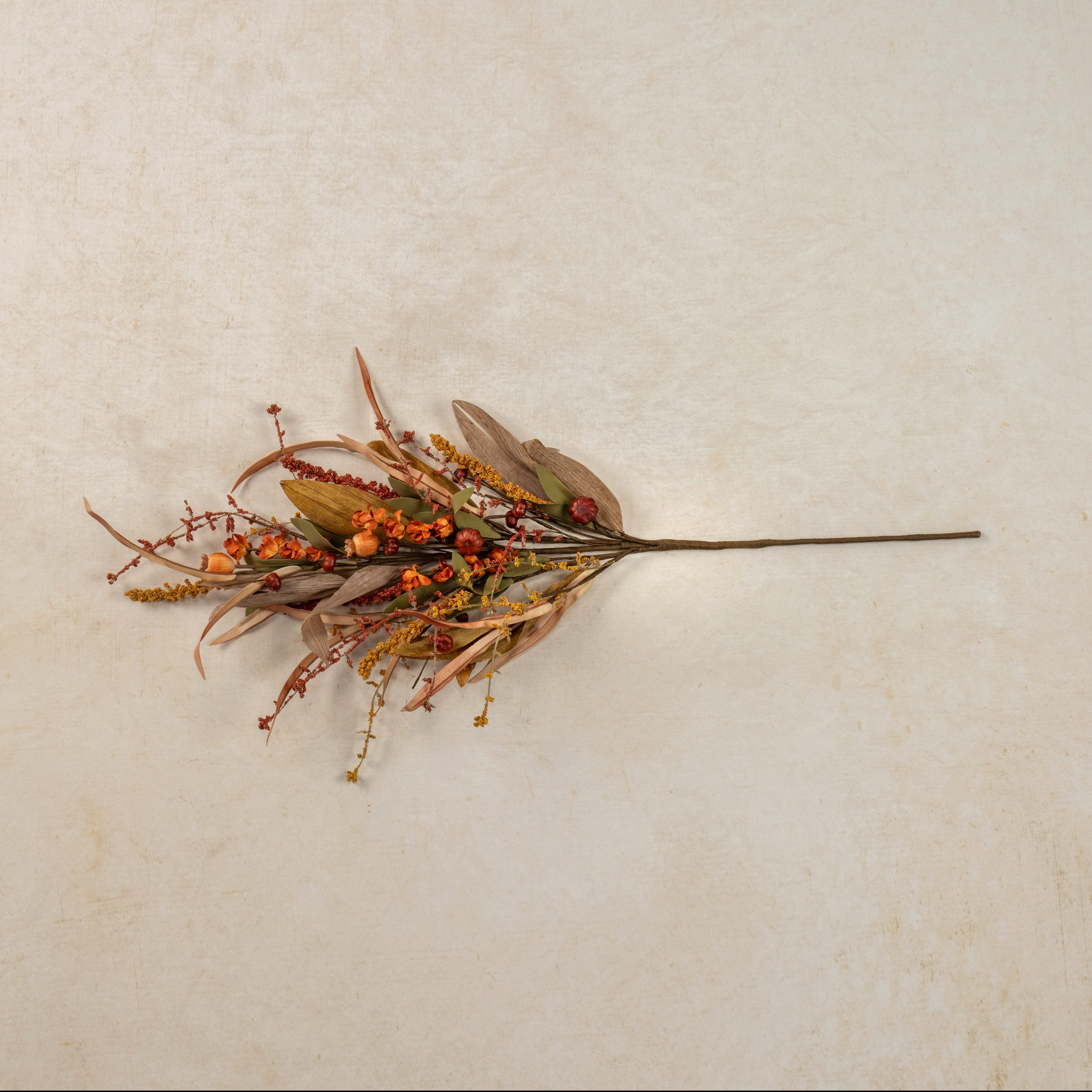 Mixed Heather Spray with Mini Pumpkins, 31", photo 3 of 4