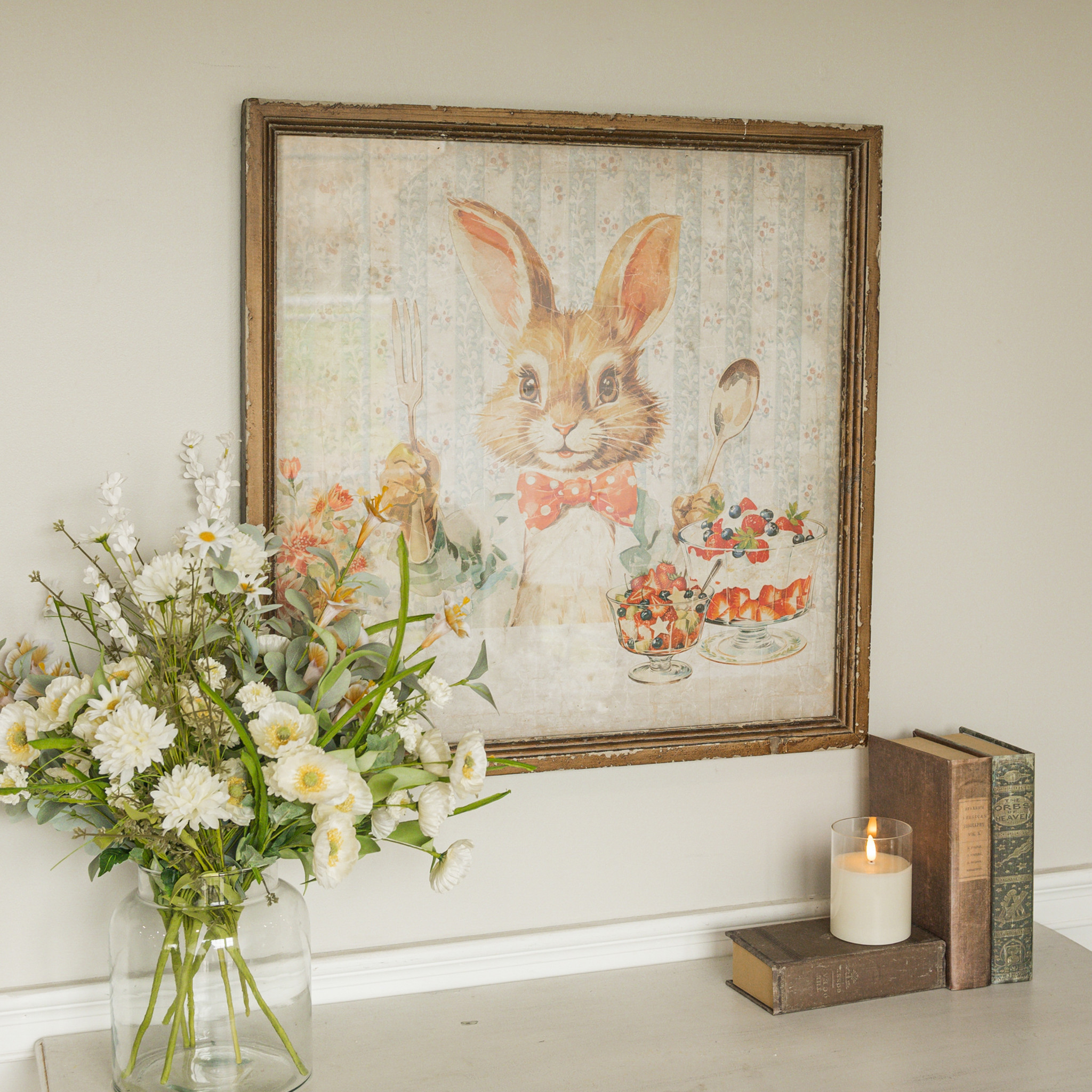Framed Dessert Bunny Print, photo 2 of 3
