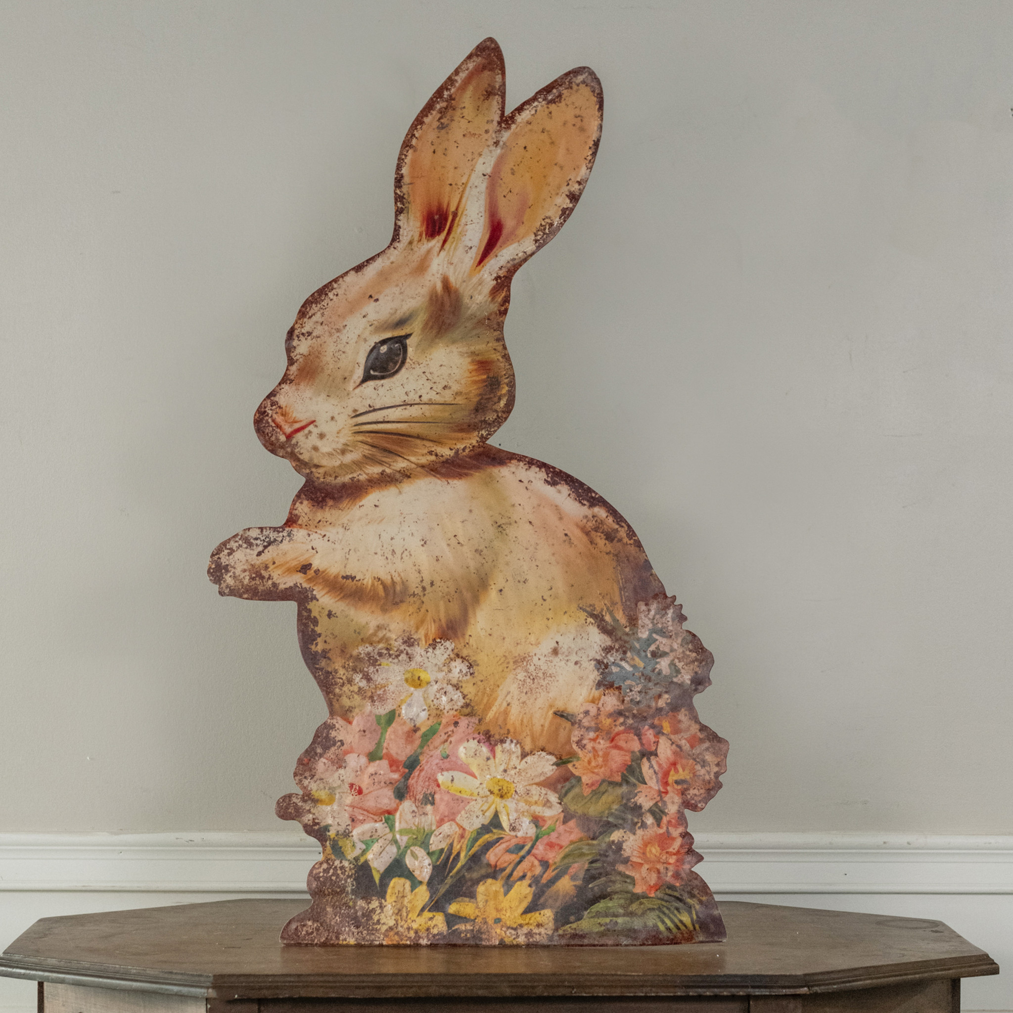 Standing Cream Bunny, 36", photo 4 of 4