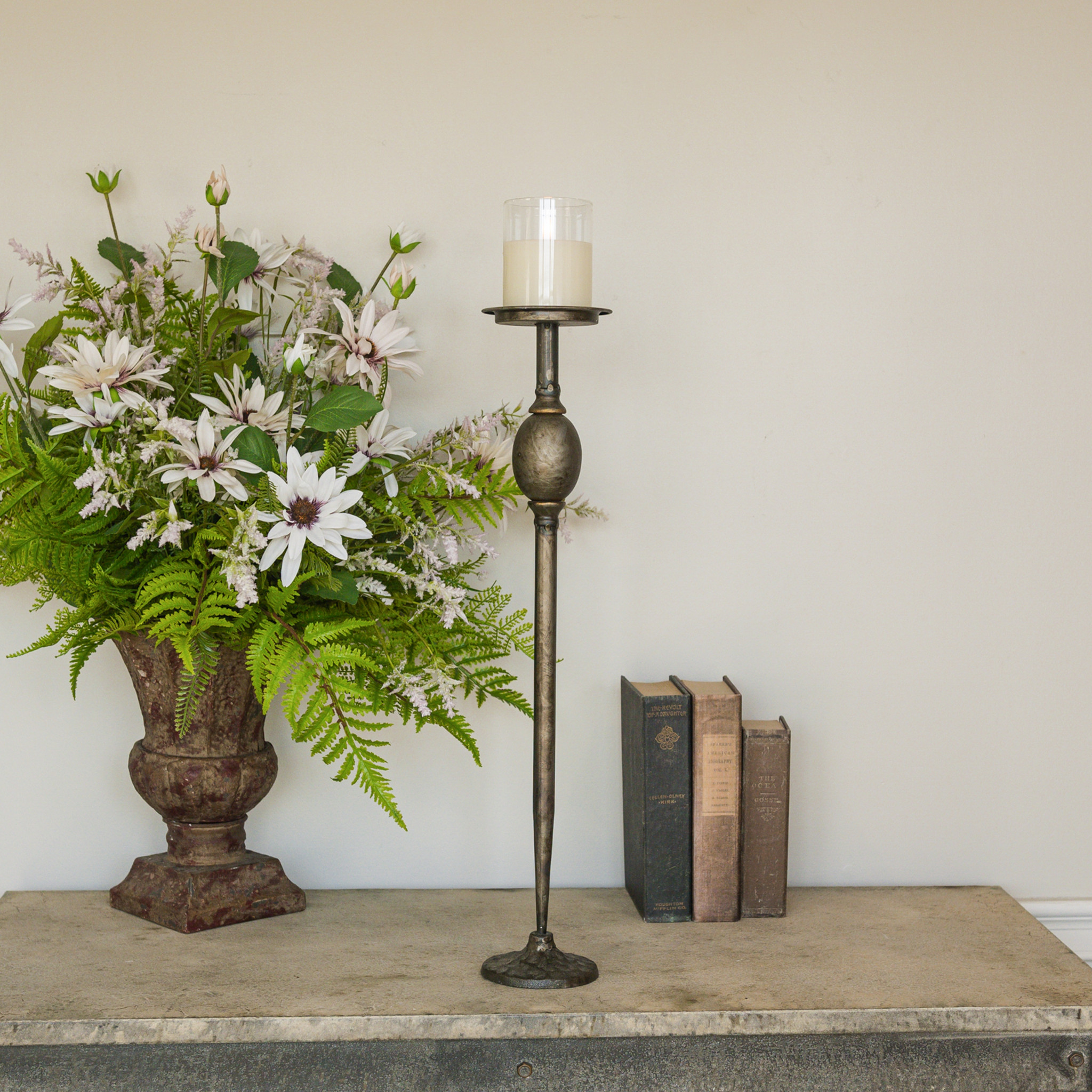 Imperial Pillar Candlestick, 22.5"