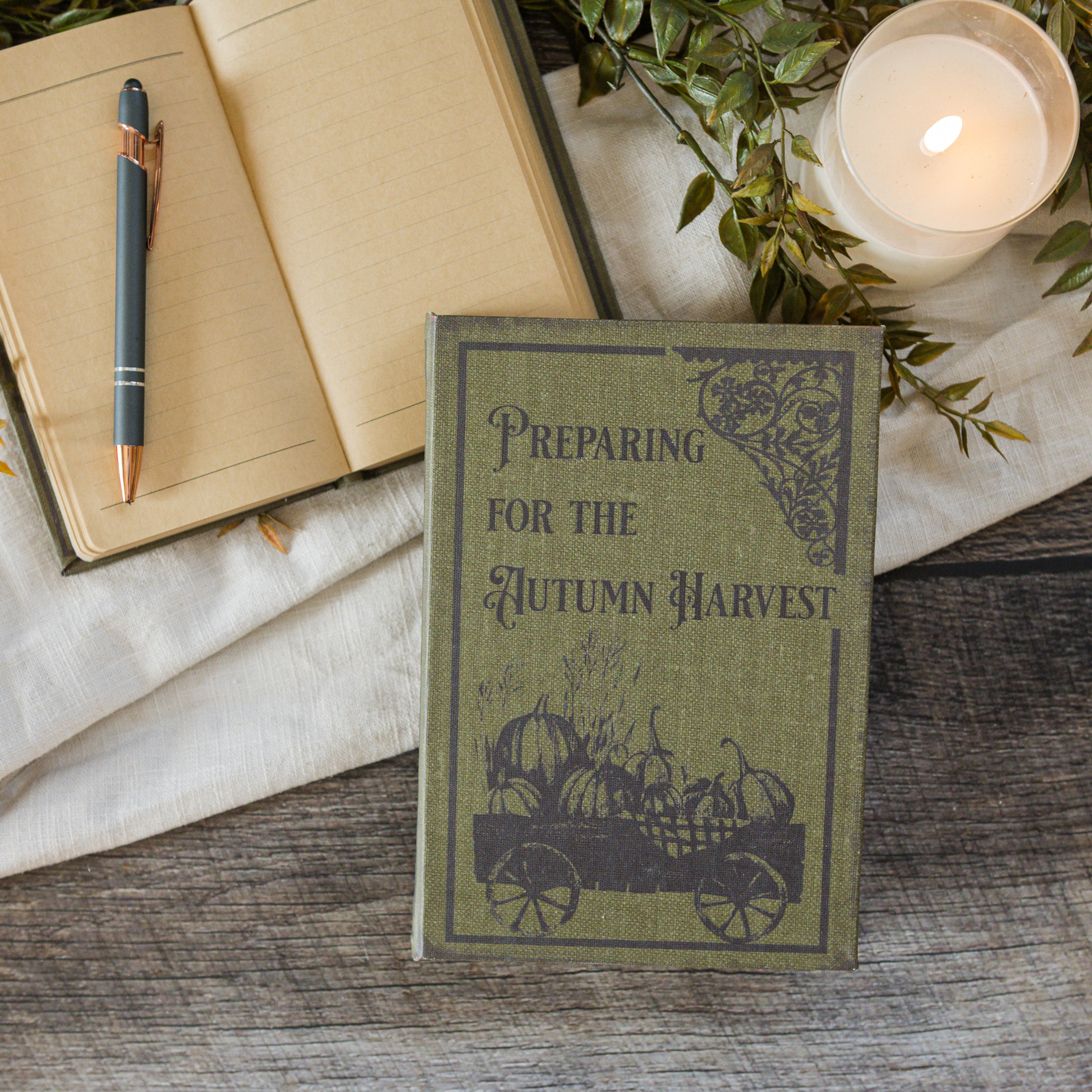 Preparing for the Autumn Harvest Journal, 8.5", photo 2 of 3