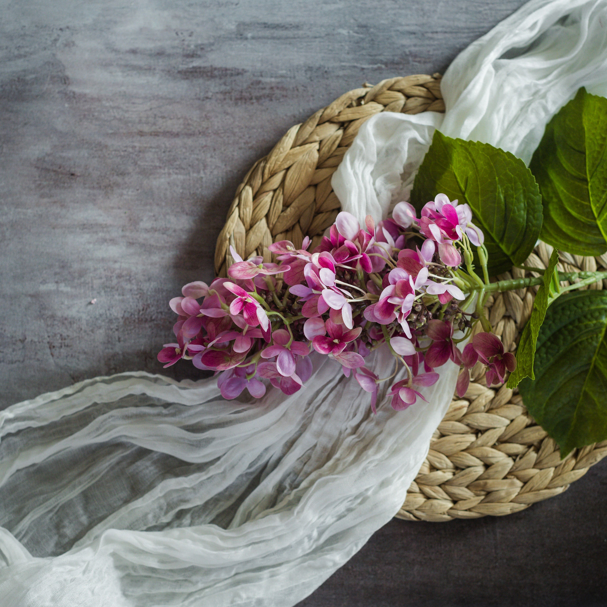 Pink Lilac Spray, 29"