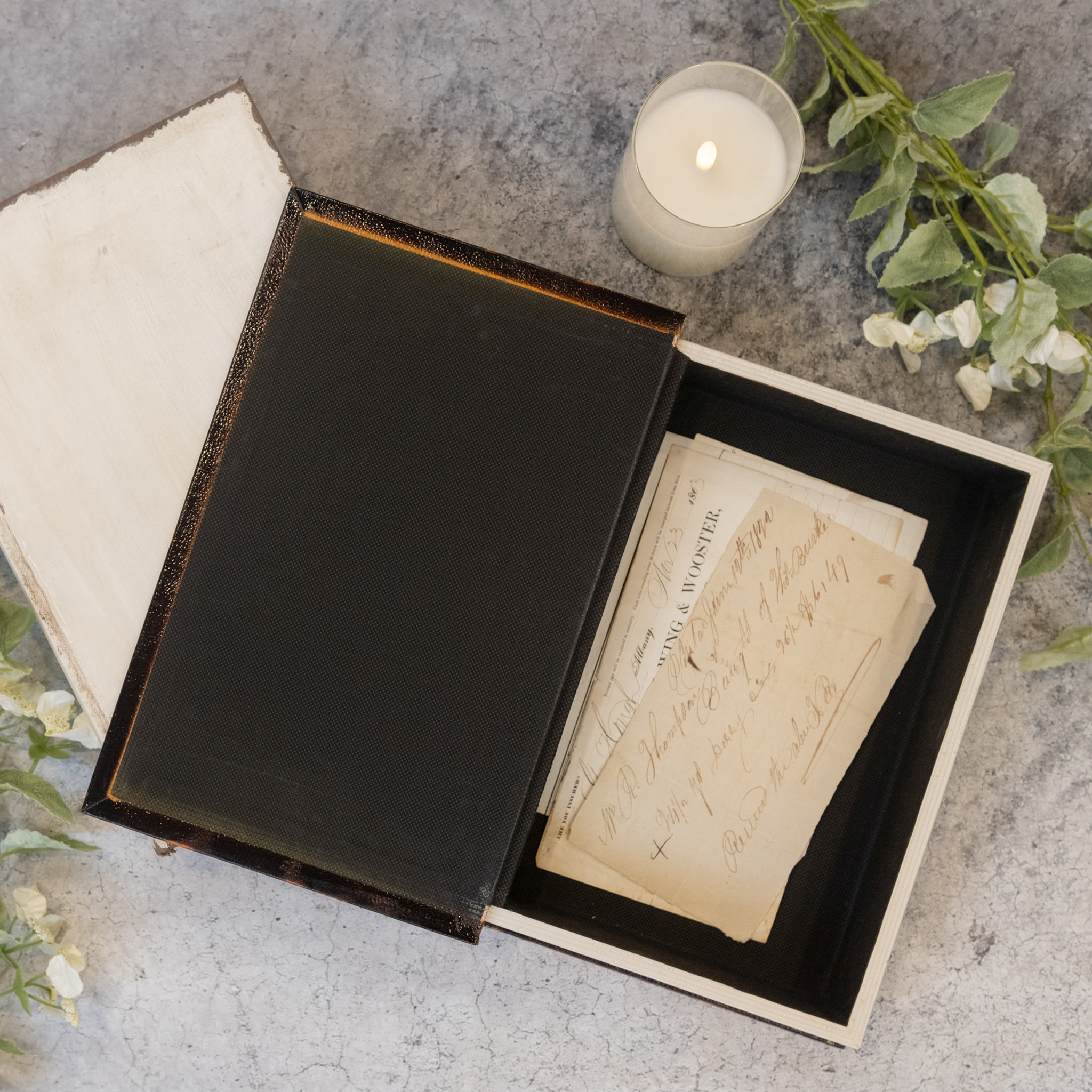 Brown Vintage Book Box, photo 2 of 4