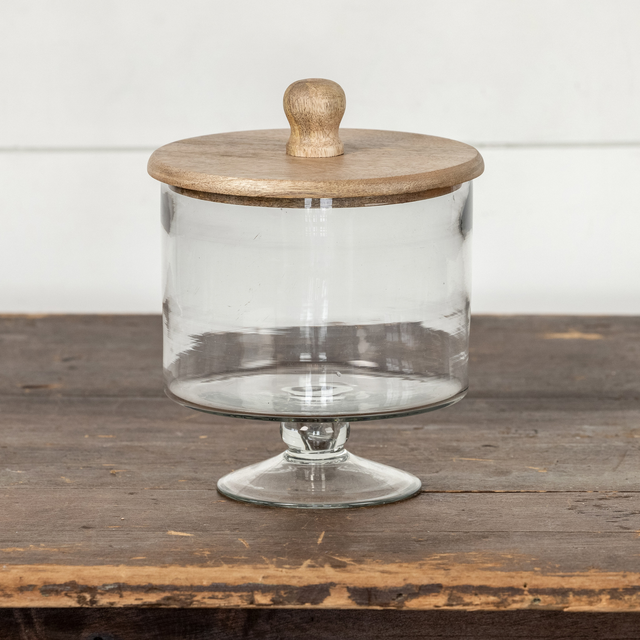 Glass Cookie Jar, 9", photo 2 of 3