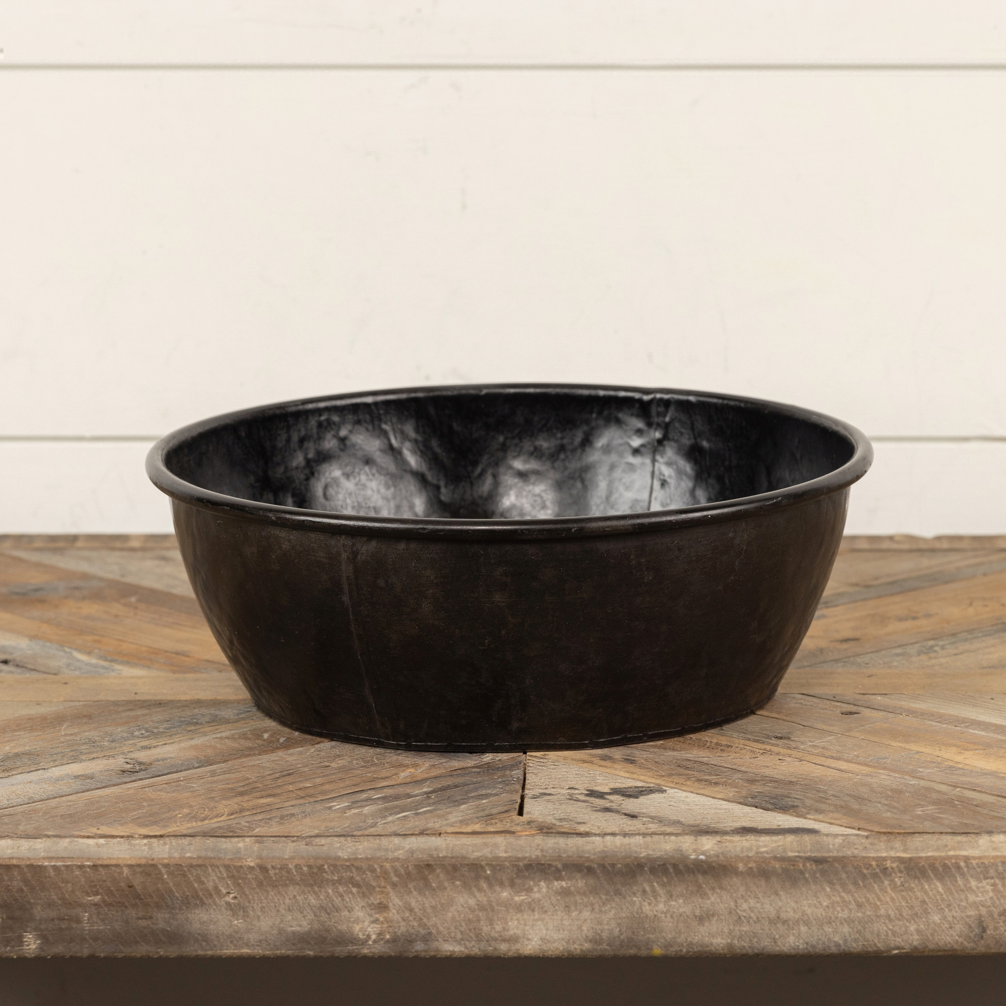 Aged Black Bowl, 11.5", photo 4 of 4