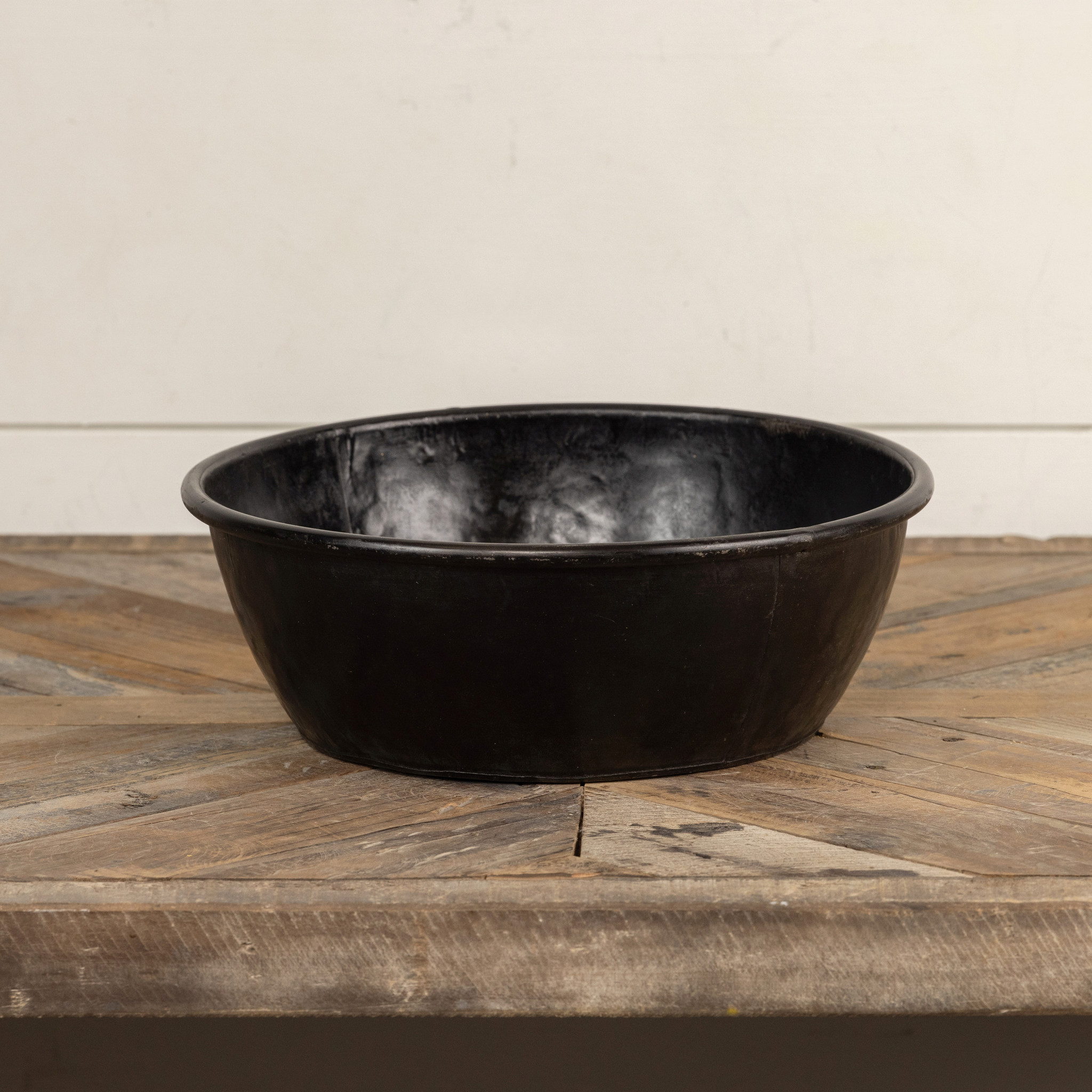 Aged Black Bowl, 10.5", photo 4 of 4