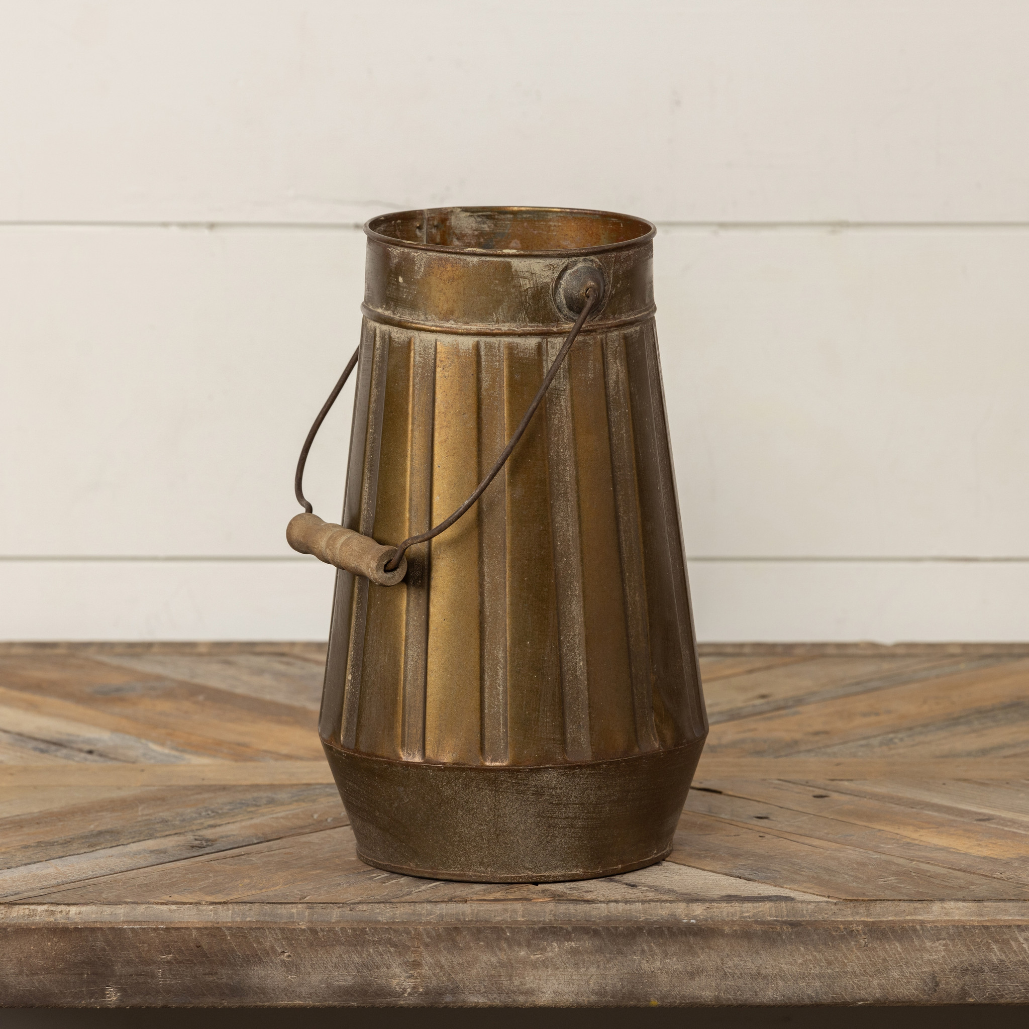 Bronze Vase with Handle, 11.25", photo 3 of 3