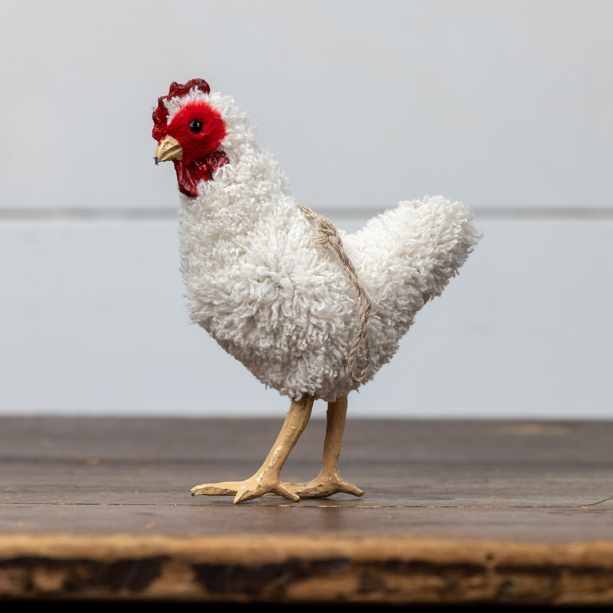 White Chicken Ornament, photo 2 of 4