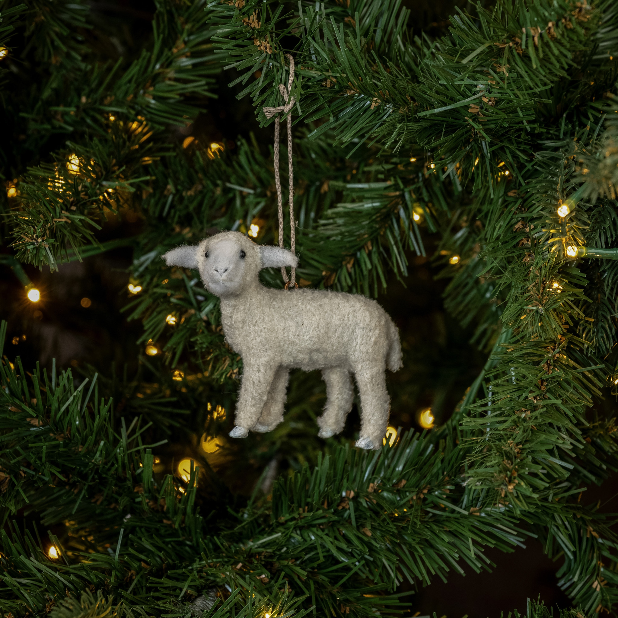 Standing Lamb Ornament, photo 3 of 4