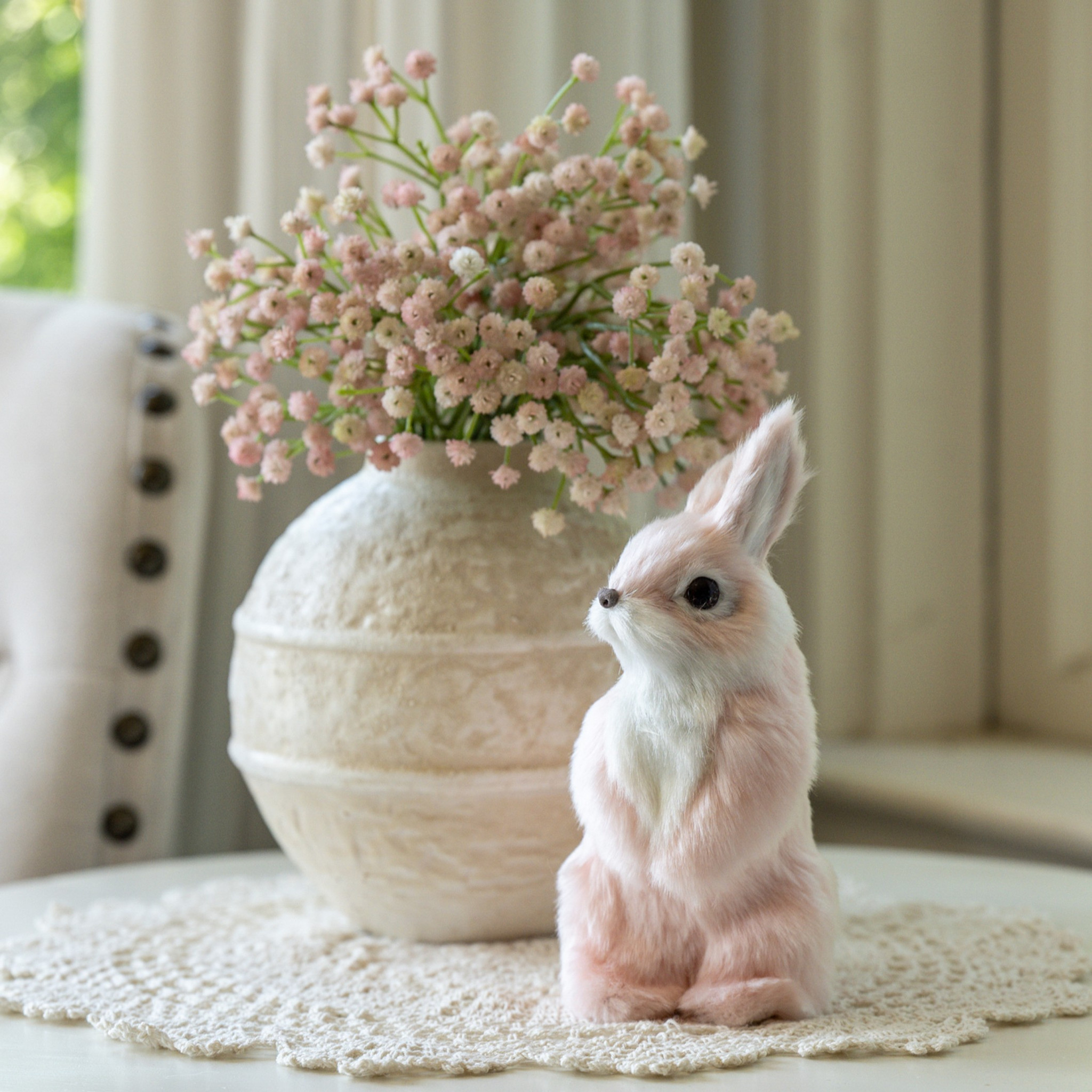 Pastel Pink Bunny